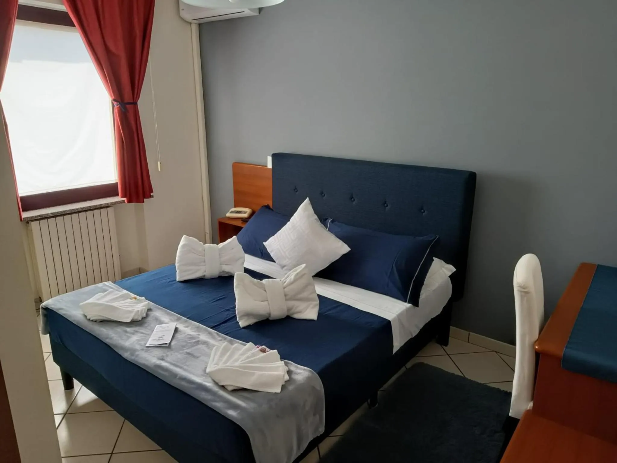 Bed in Hotel Baiardo