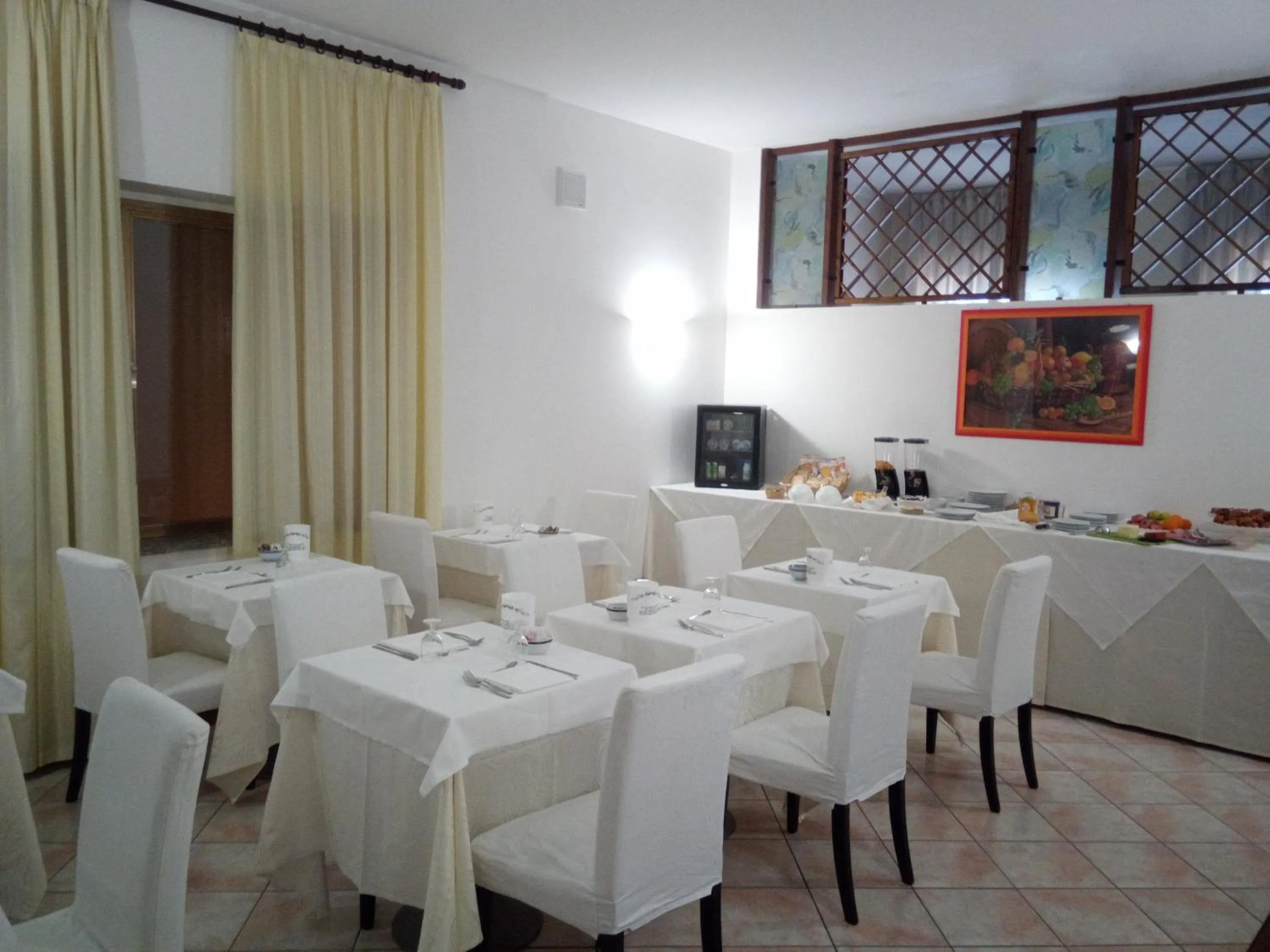 Buffet breakfast in Hotel Baiardo