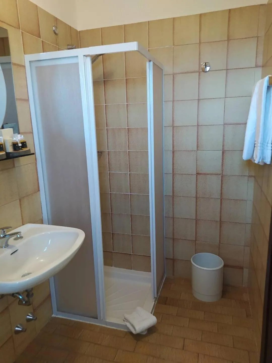 Shower in Hotel Baiardo