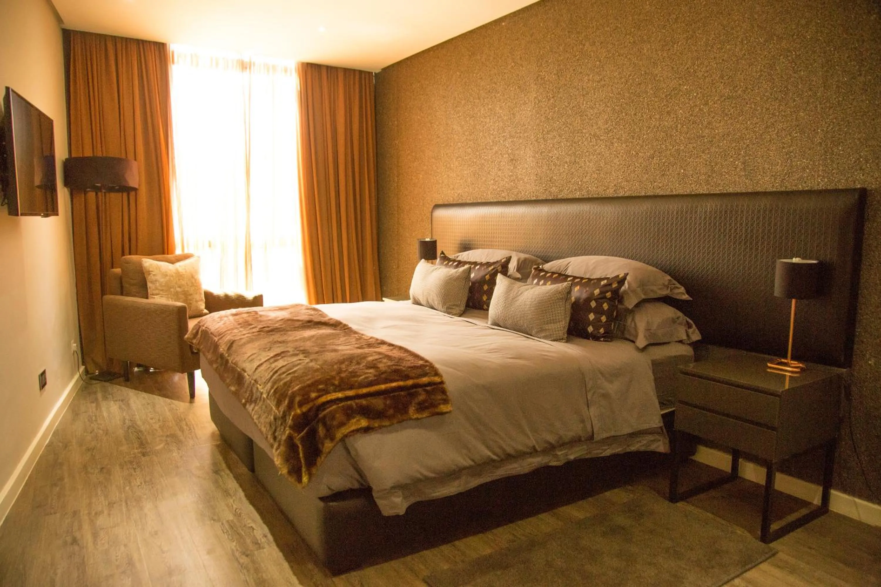 Bed in Le Elementos Boutique Hotel