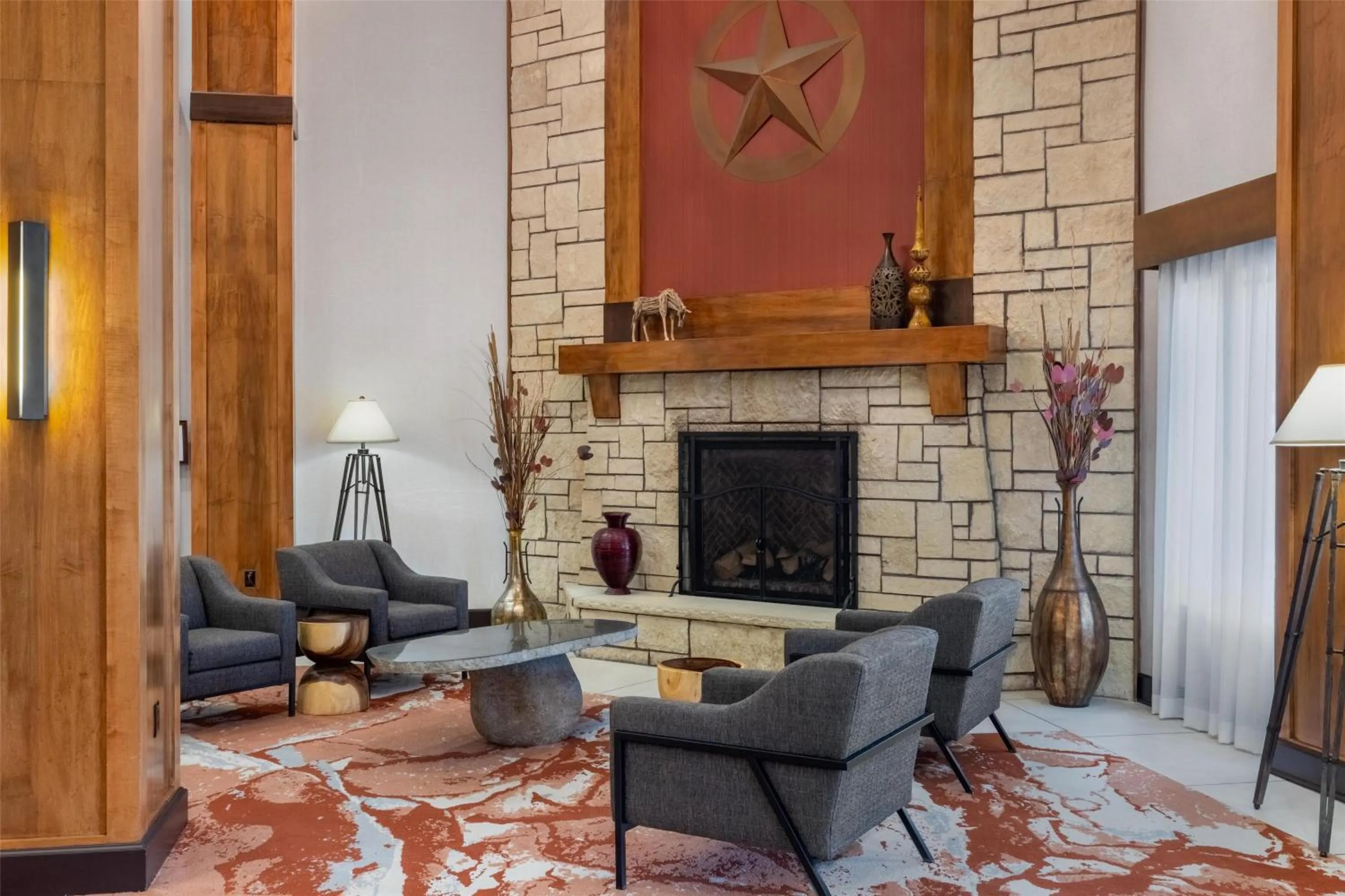 Lobby or reception in Hampton Inn & Suites I-35/Mulvane