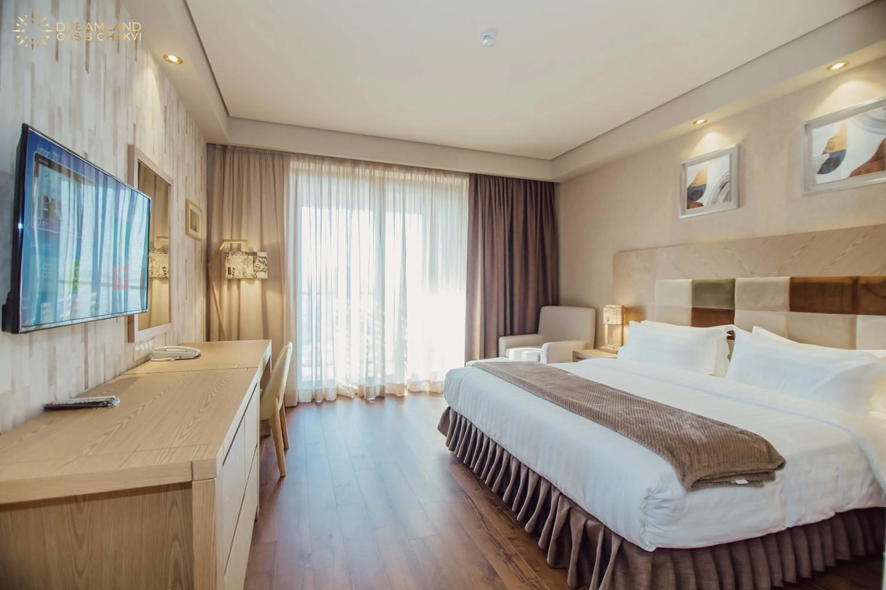 Bed in Dreamland Oasis Aparthotel