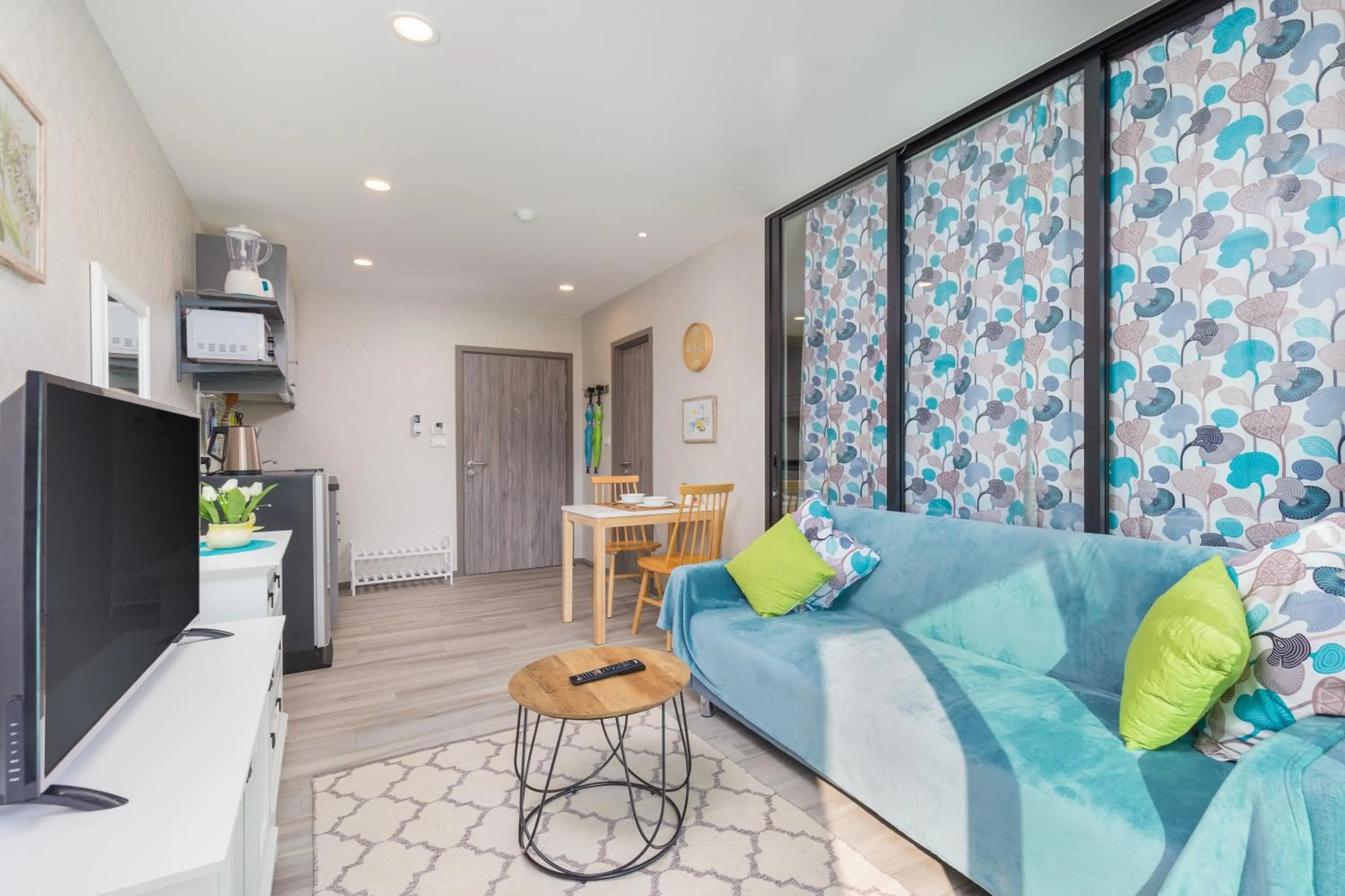 Living room in NaiYang beach Title Residencies by My Home Phuket