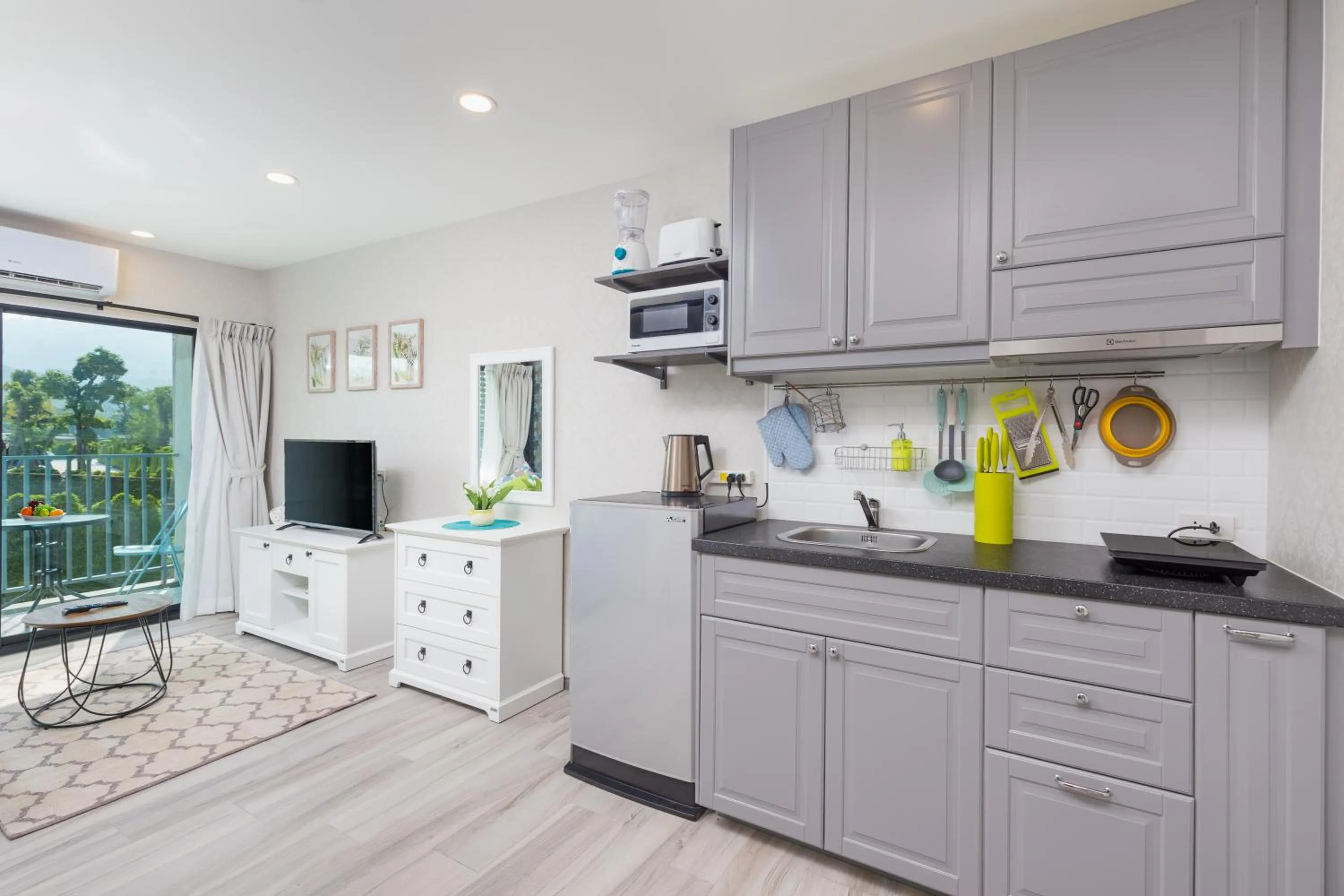 Kitchen or kitchenette in NaiYang beach Title Residencies by My Home Phuket