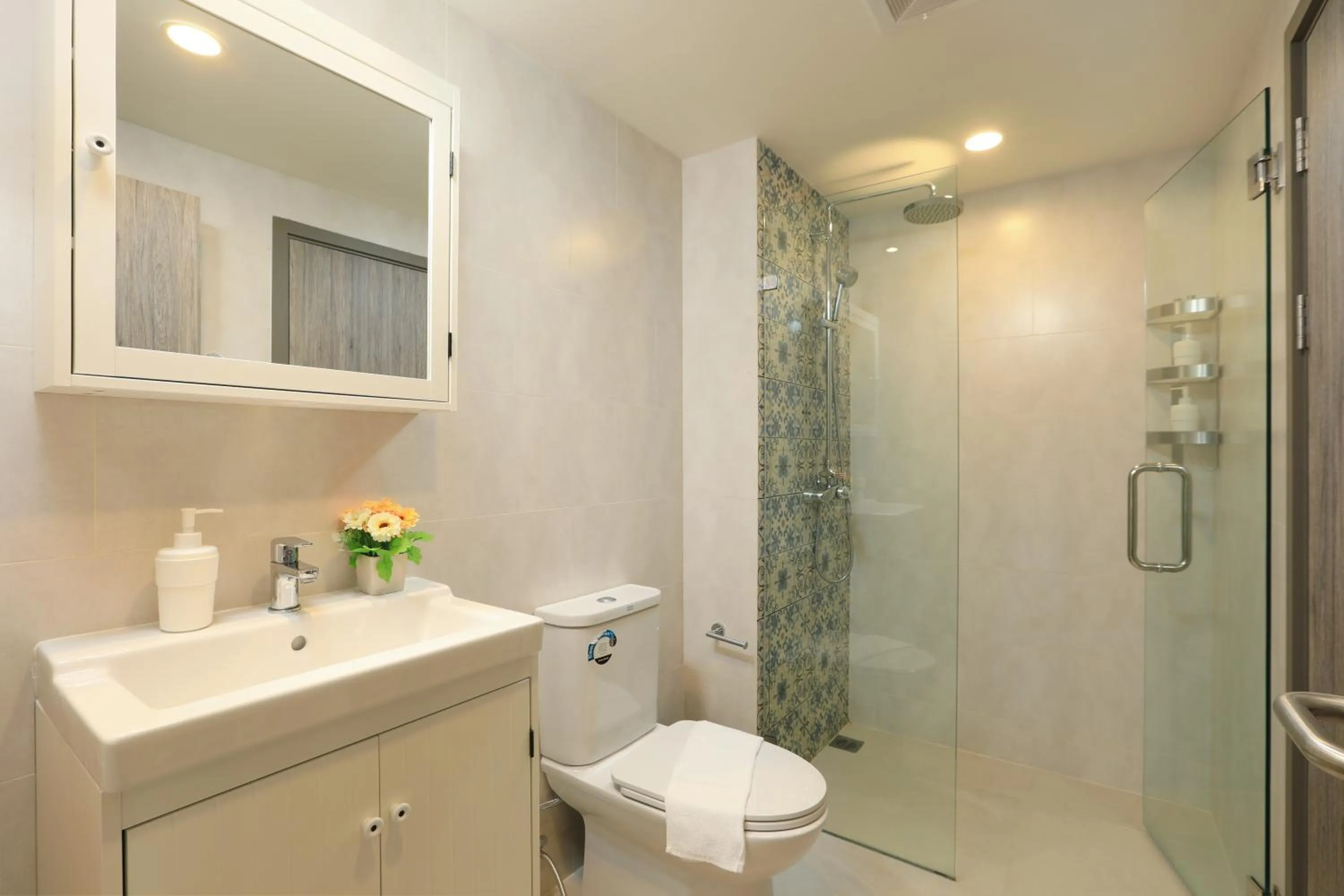 Bathroom in NaiYang beach Title Residencies by My Home Phuket