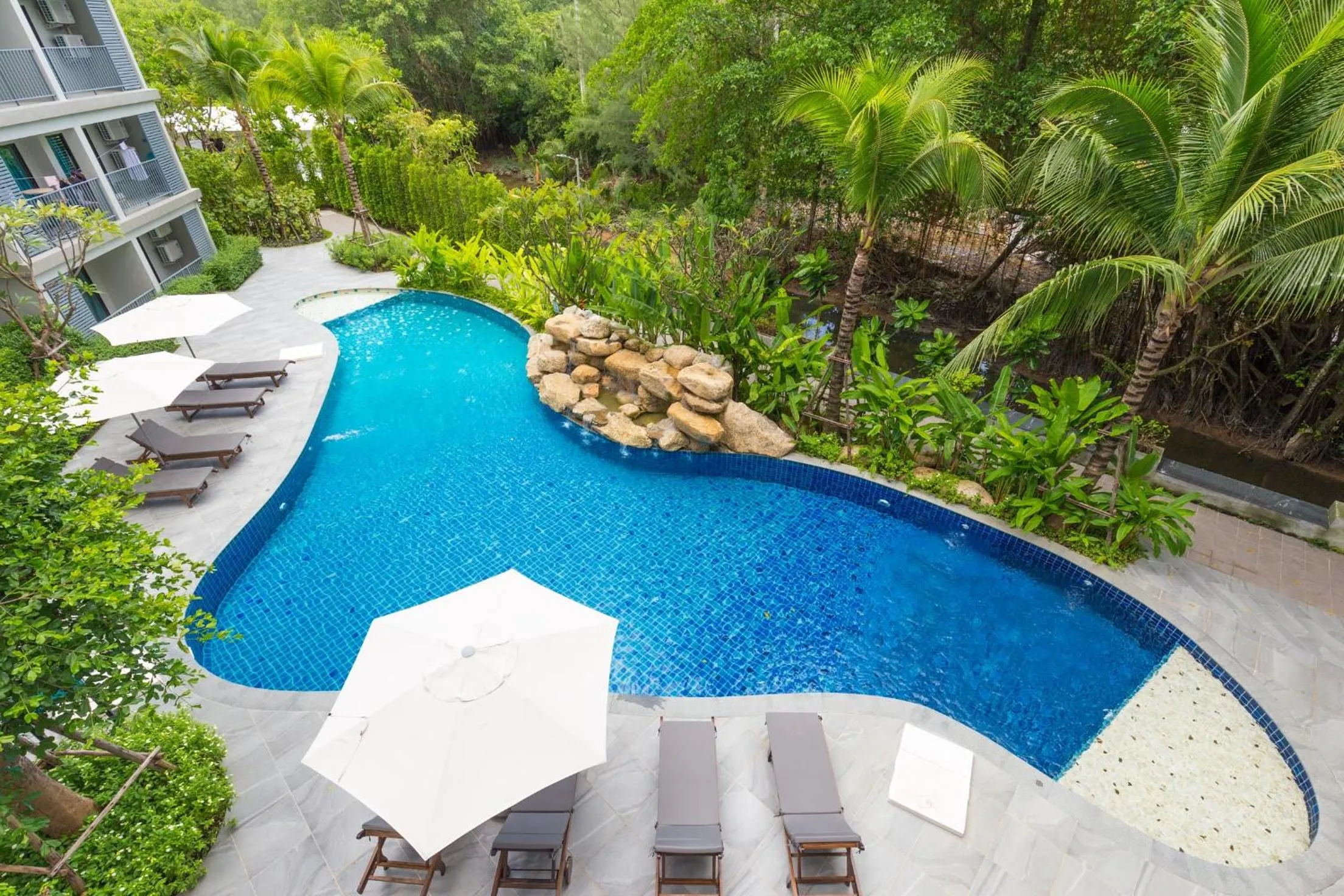 Pool view in NaiYang beach Title Residencies by My Home Phuket