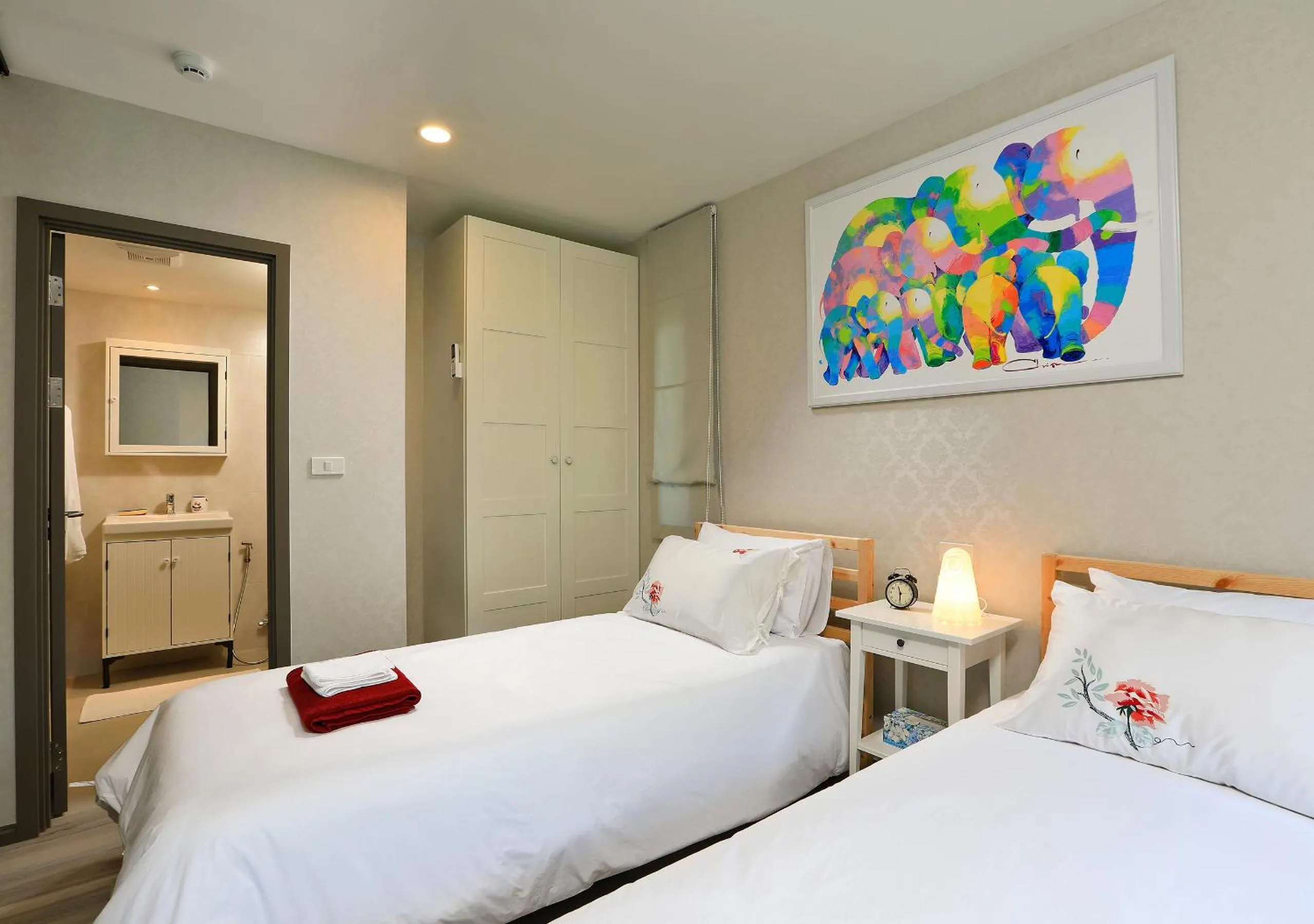 Bed in NaiYang beach Title Residencies by My Home Phuket