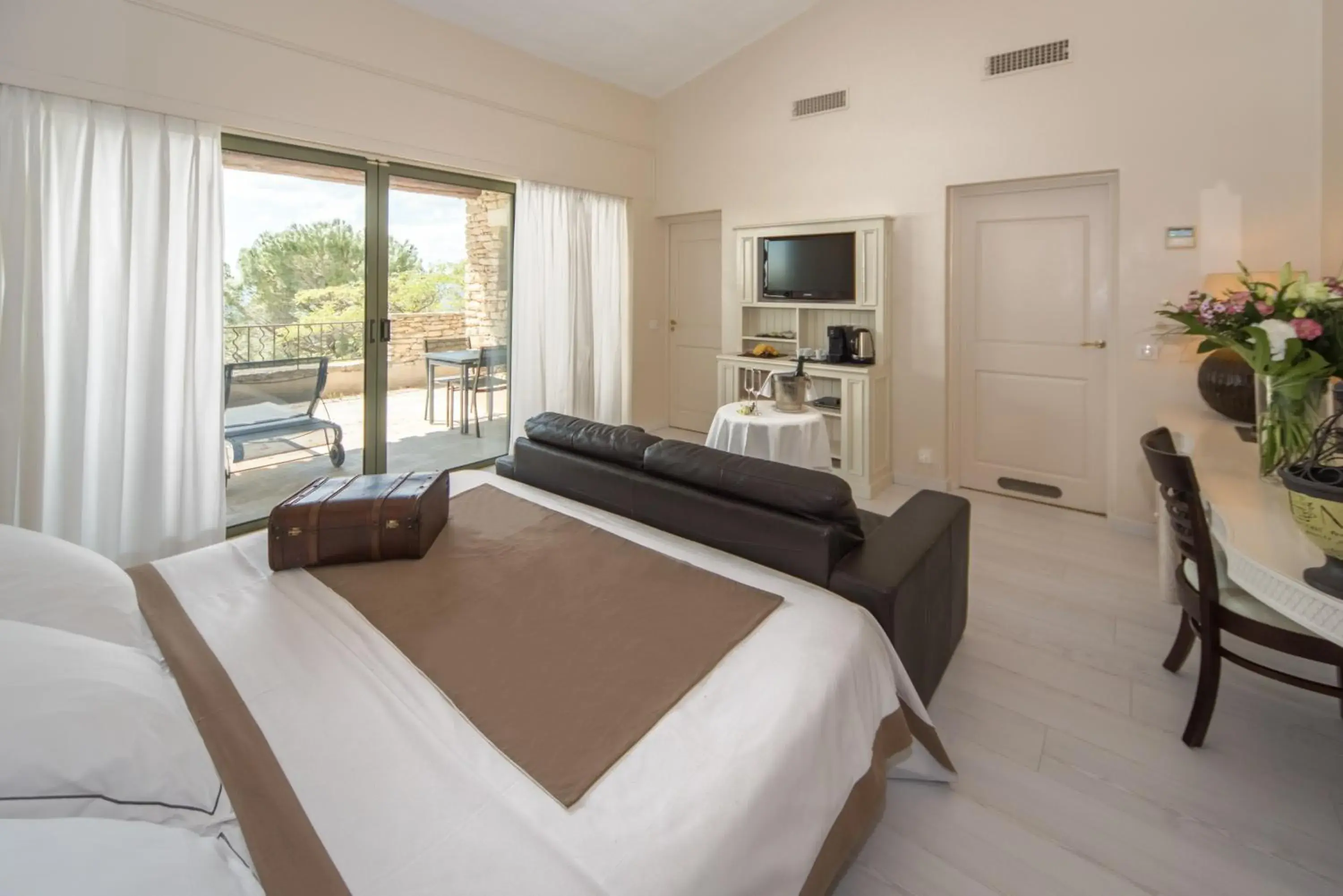 Suite Junior with Terrace in Hotel Les Bories & Spa Suite Junior with Terrace in Hotel Les Bories & Spa