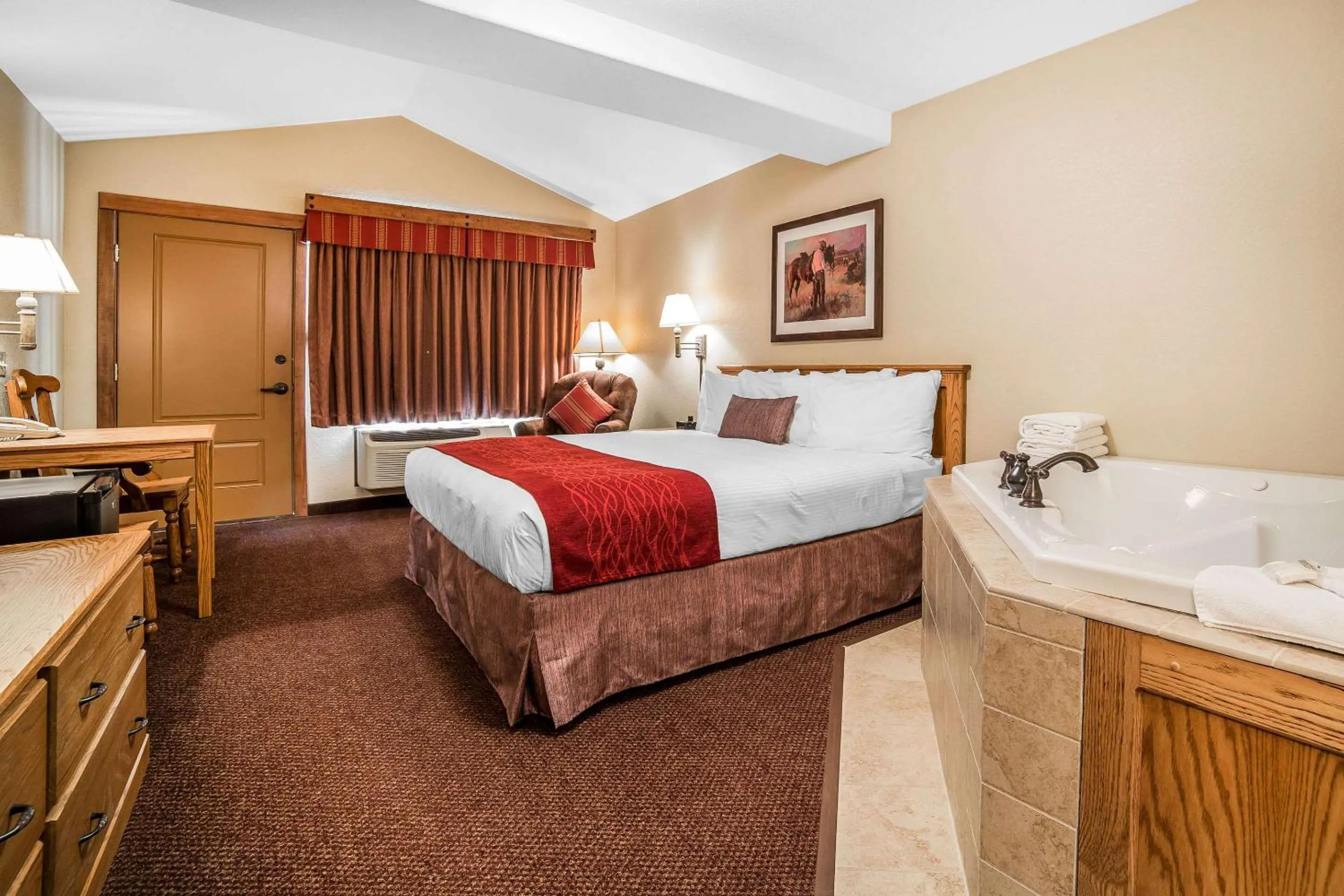 Bedroom, Bed in K Bar S Lodge, an Ascend Collection Hotel