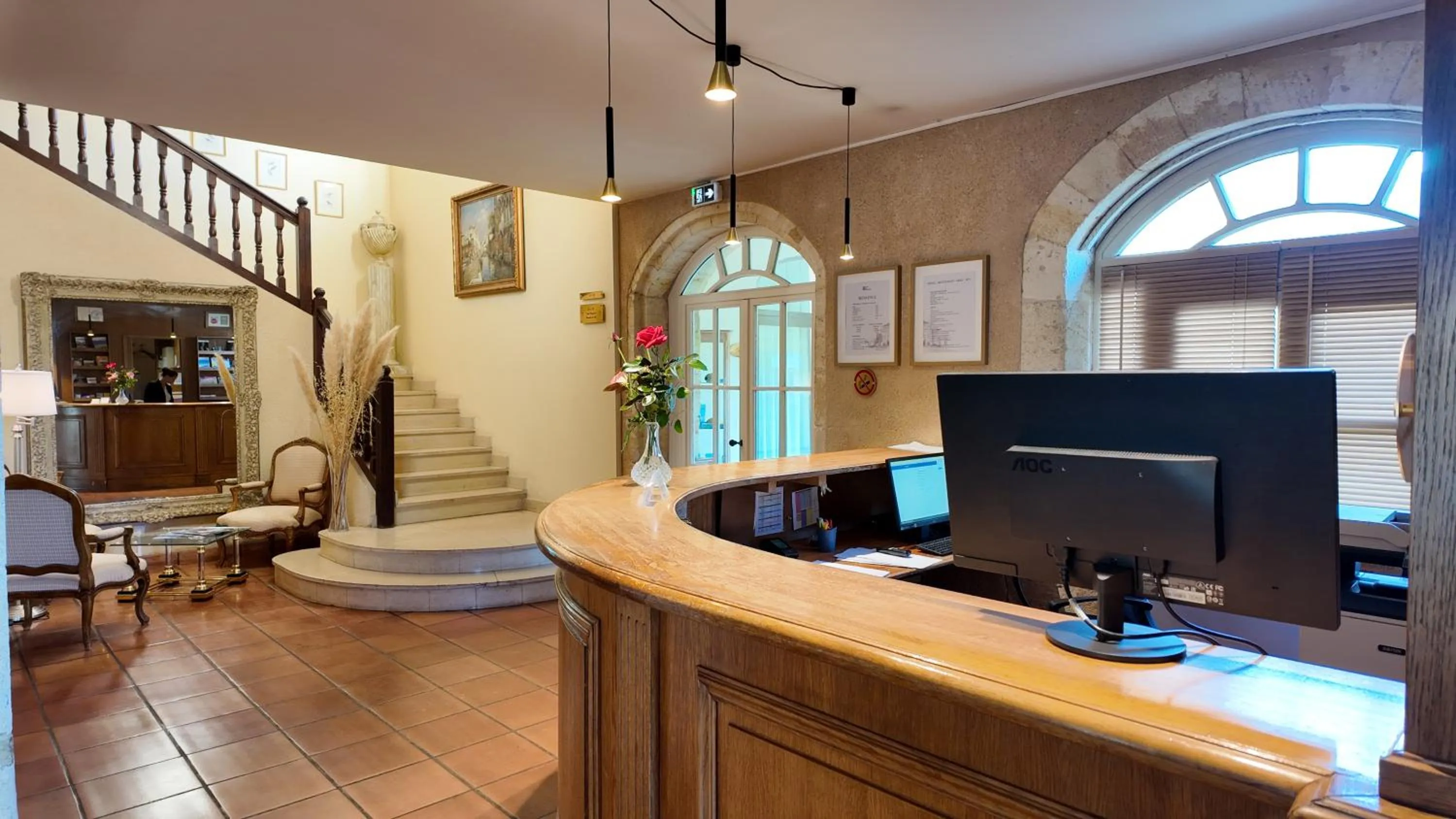 Lobby or reception in Relais de Margaux - Hôtel, Golf & Spa