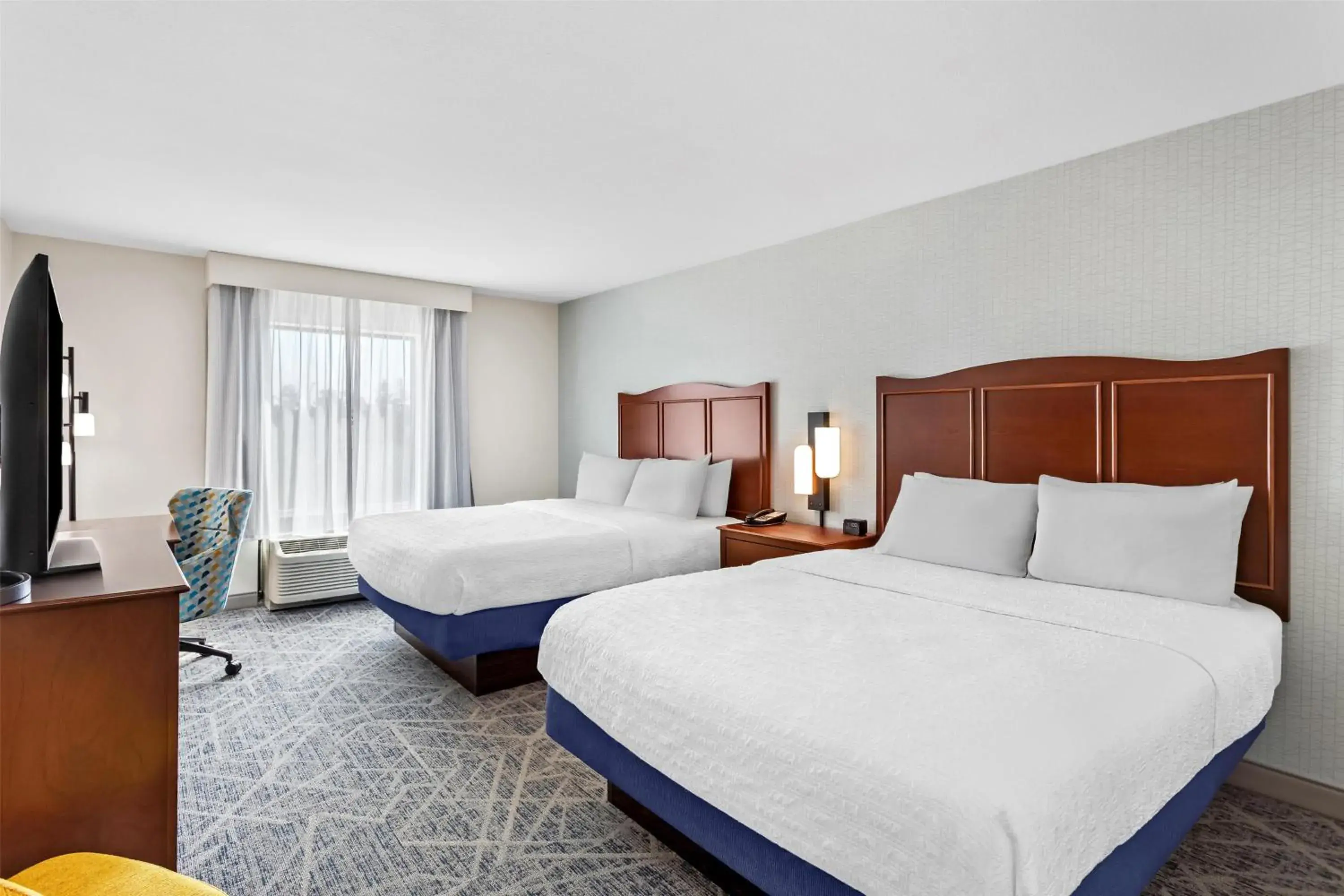 Queen Room with Two Queen Beds (4 Adults) in Hampton Inn Dekalb - Near the University Queen Room with Two Queen Beds (4 Adults) in Hampton Inn Dekalb - Near the University