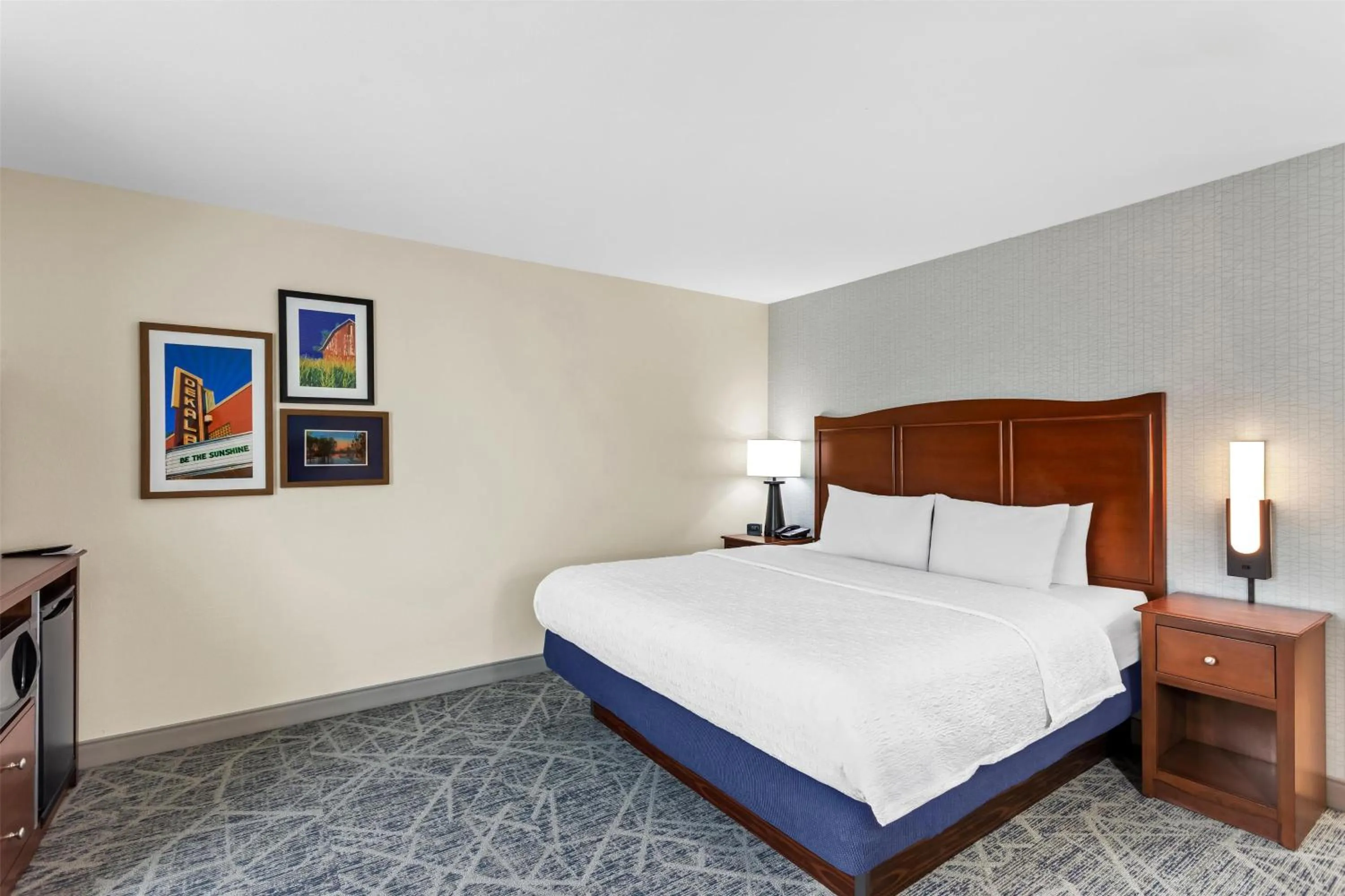 Bed in Hampton Inn Dekalb - Near the University