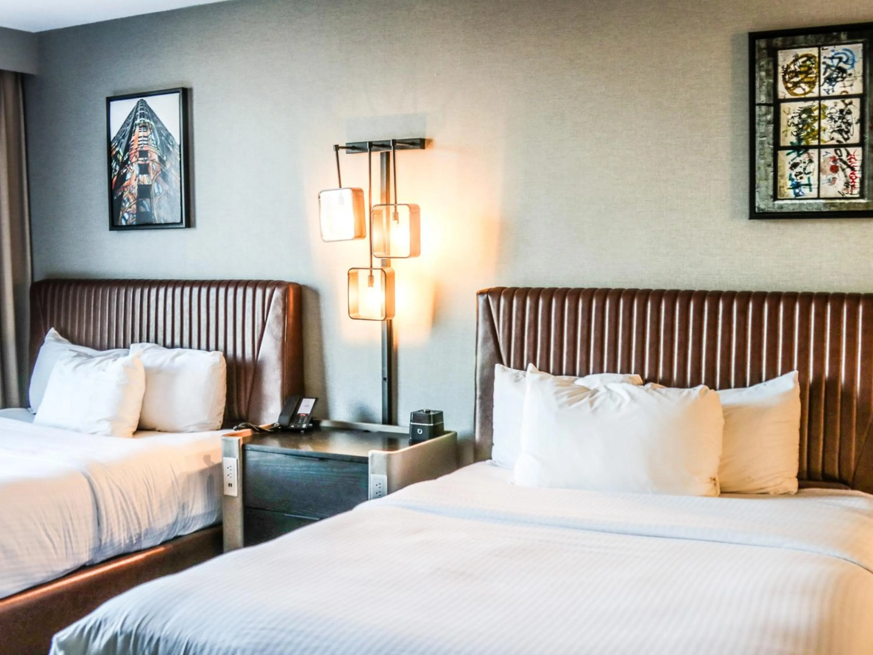 Bed in Hollywood Casino at Greektown