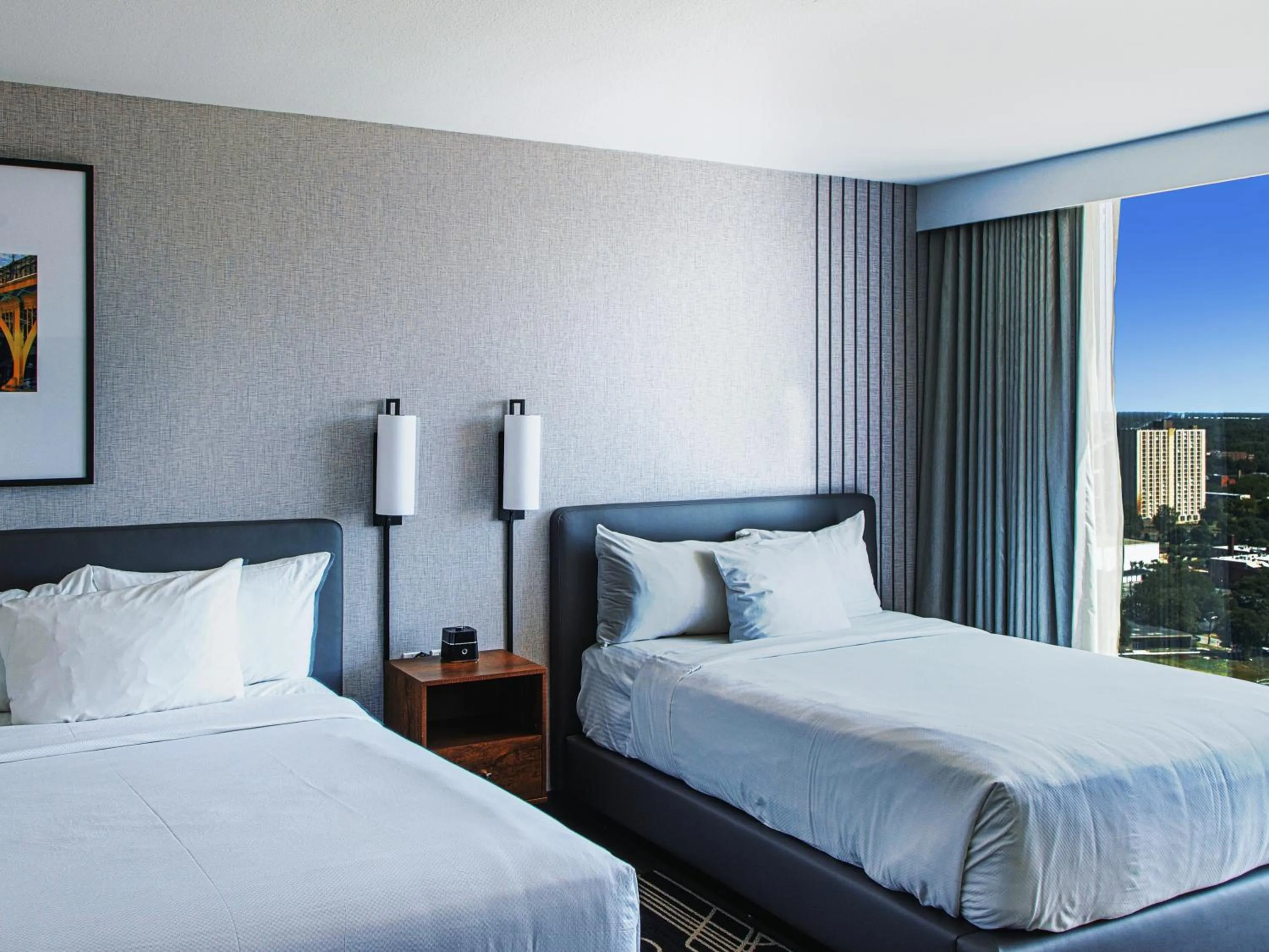 Bed in Hollywood Casino at Greektown