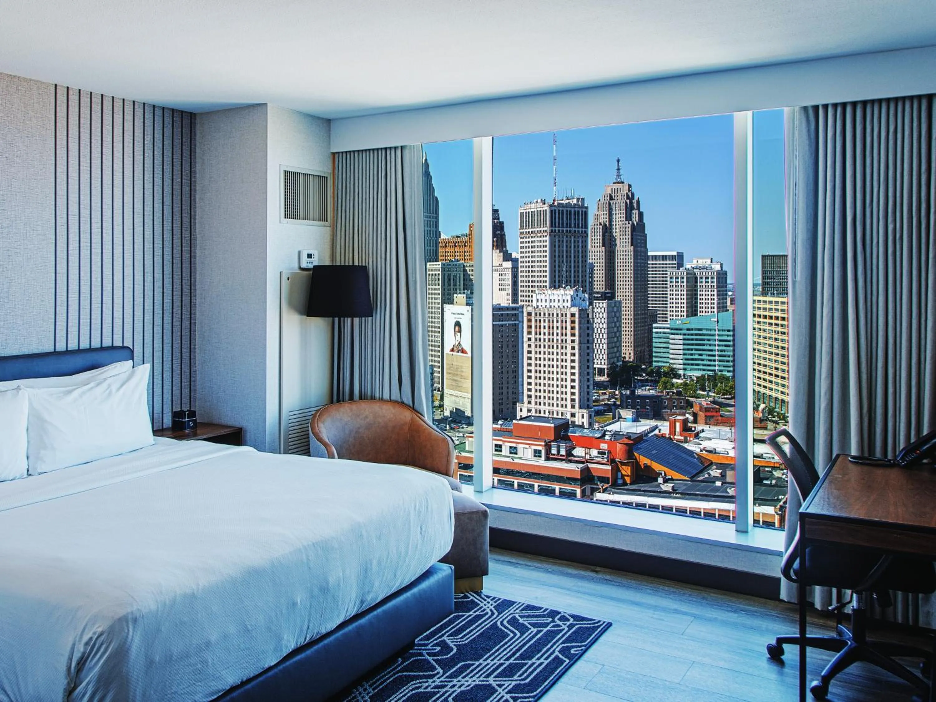 Bed in Hollywood Casino at Greektown