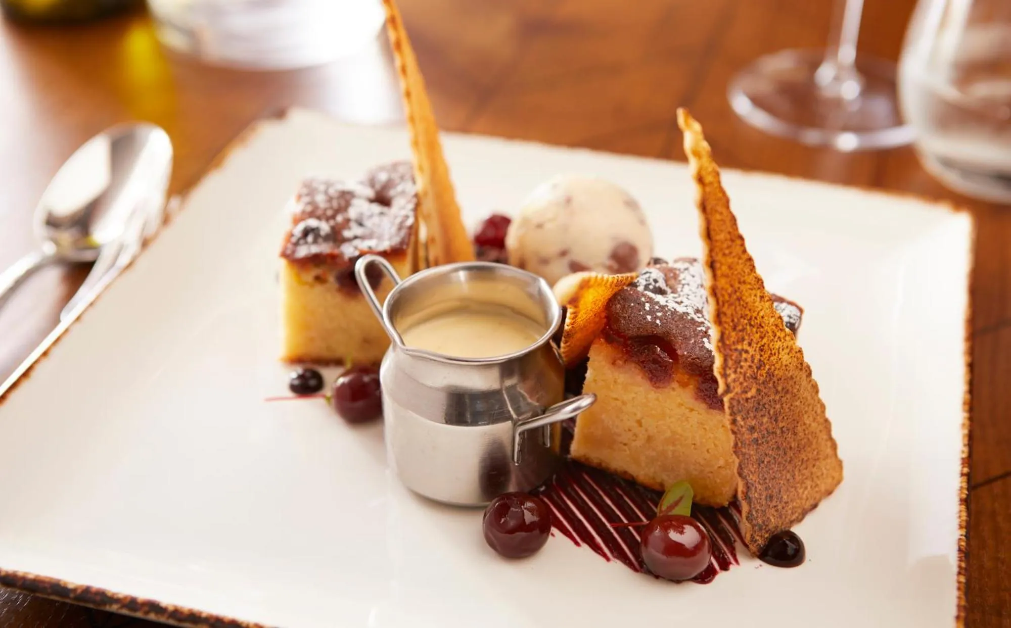 Food and drinks in The Farrier