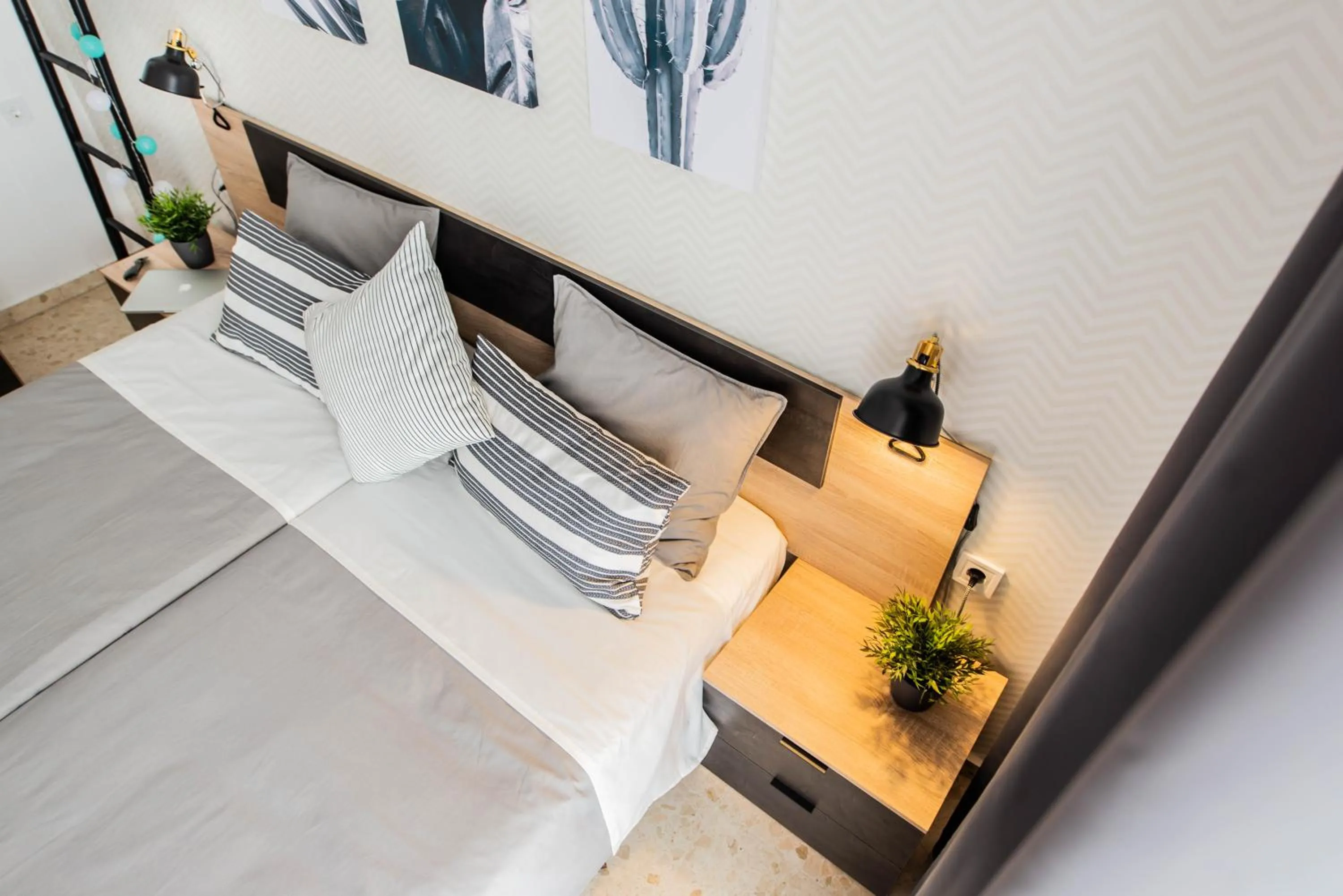 Bed in Nordik Rooms Urban - Trinidad "Copenhague"