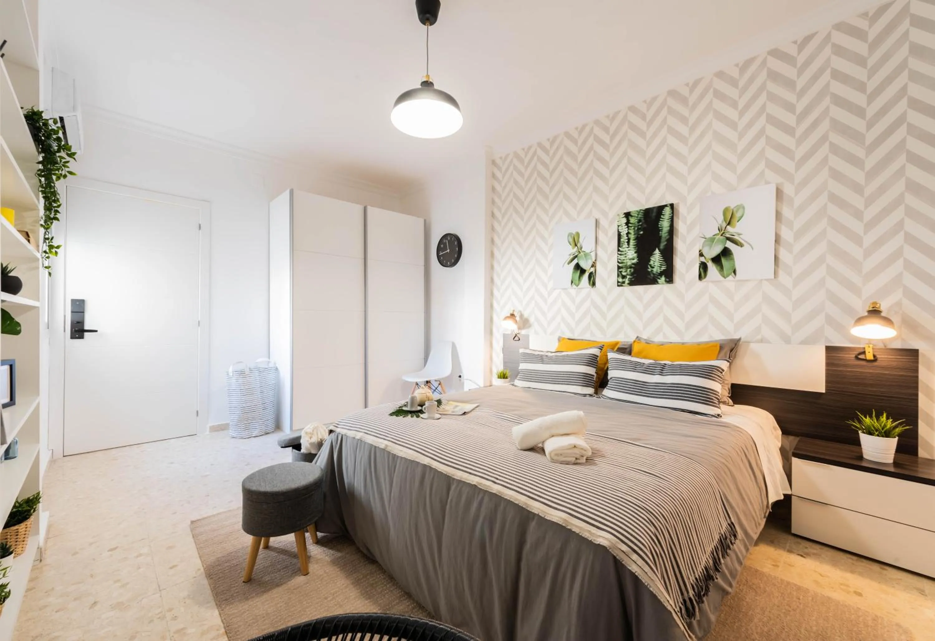 Bed in Nordik Rooms Urban - Trinidad "Copenhague"