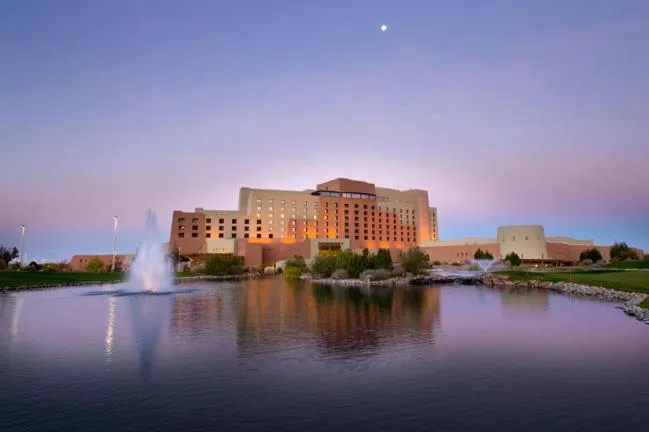 Property building in Sandia Resort and Casino