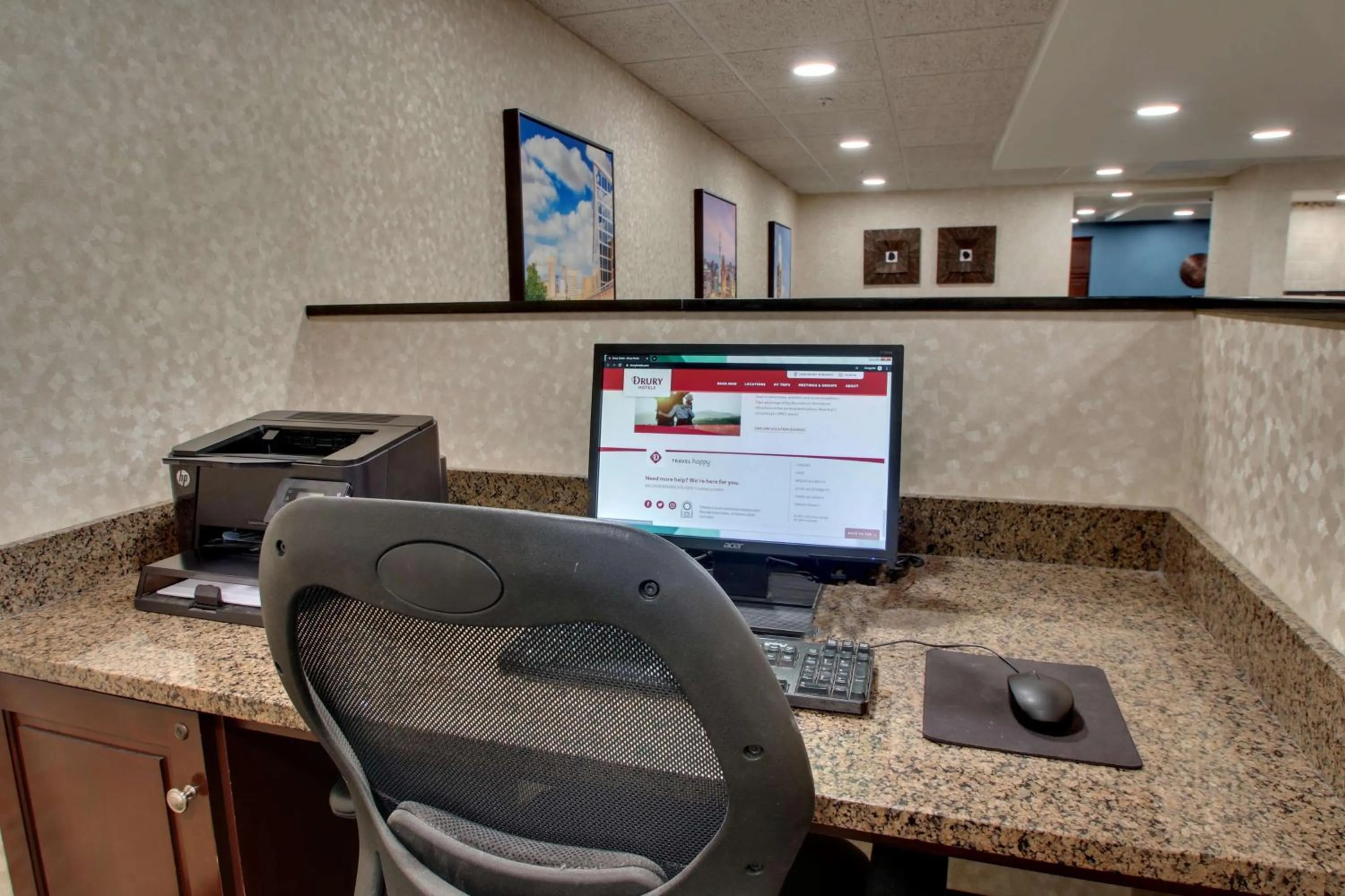 On site in Best Western Plus Indianapolis North at Pyramids