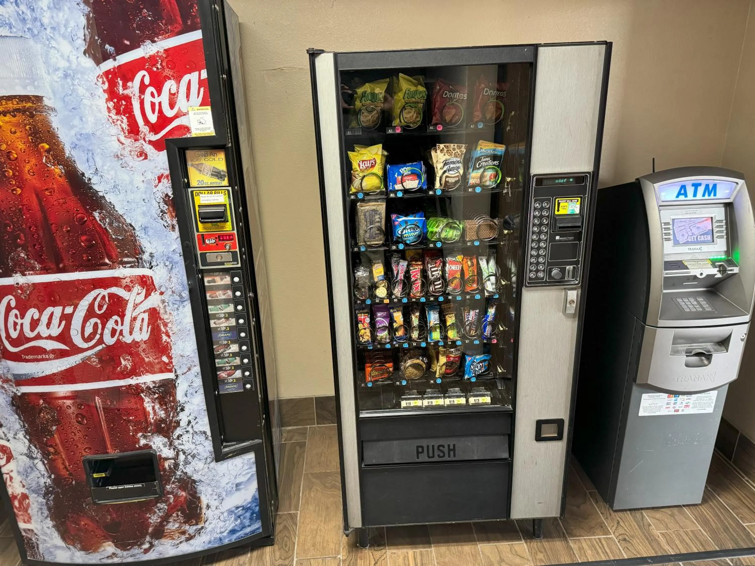 vending machine in Super 8 by Wyndham Winfield-Quail Ridge Area