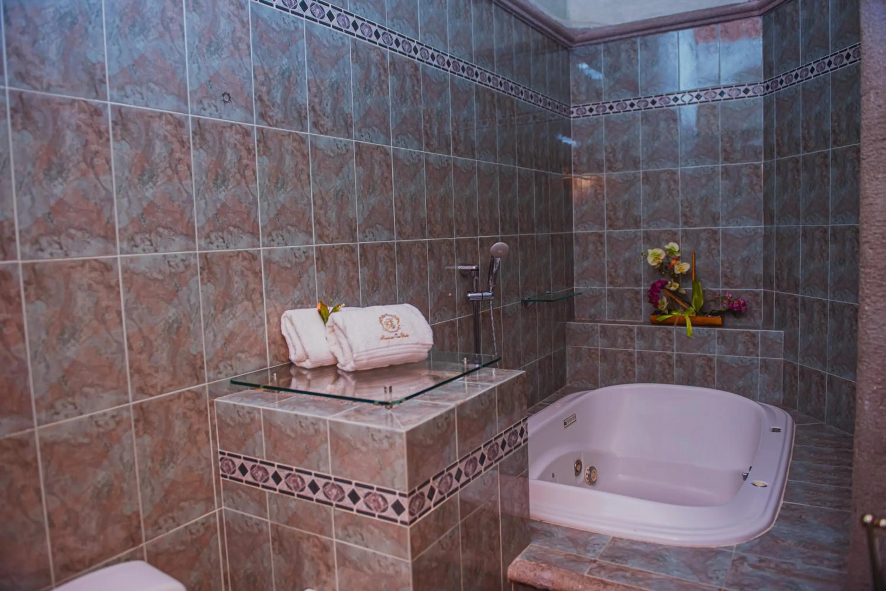 Bath in HOTEL & SPA HACIENDA TRES VIDAS