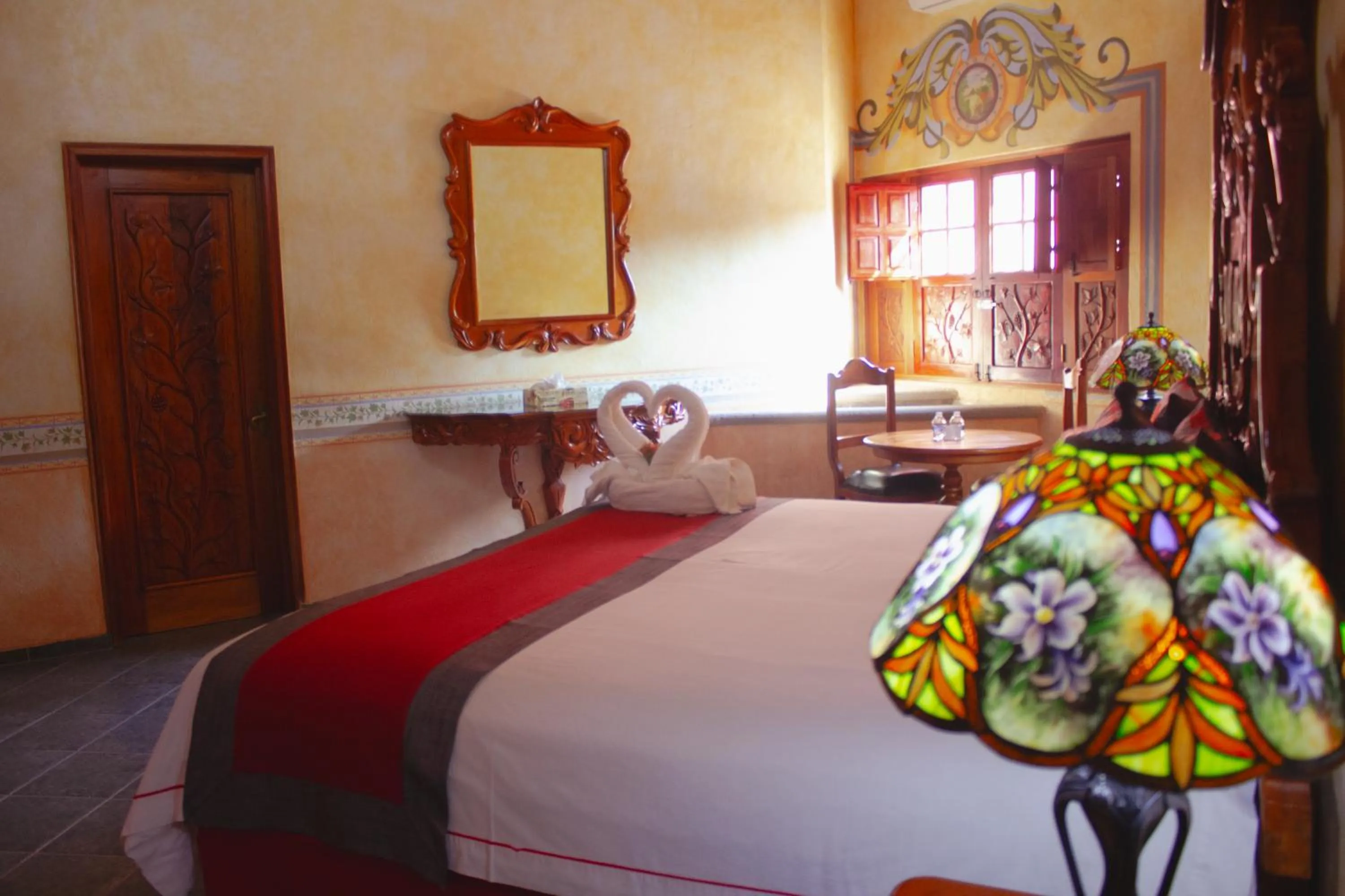 Bed in HOTEL & SPA HACIENDA TRES VIDAS