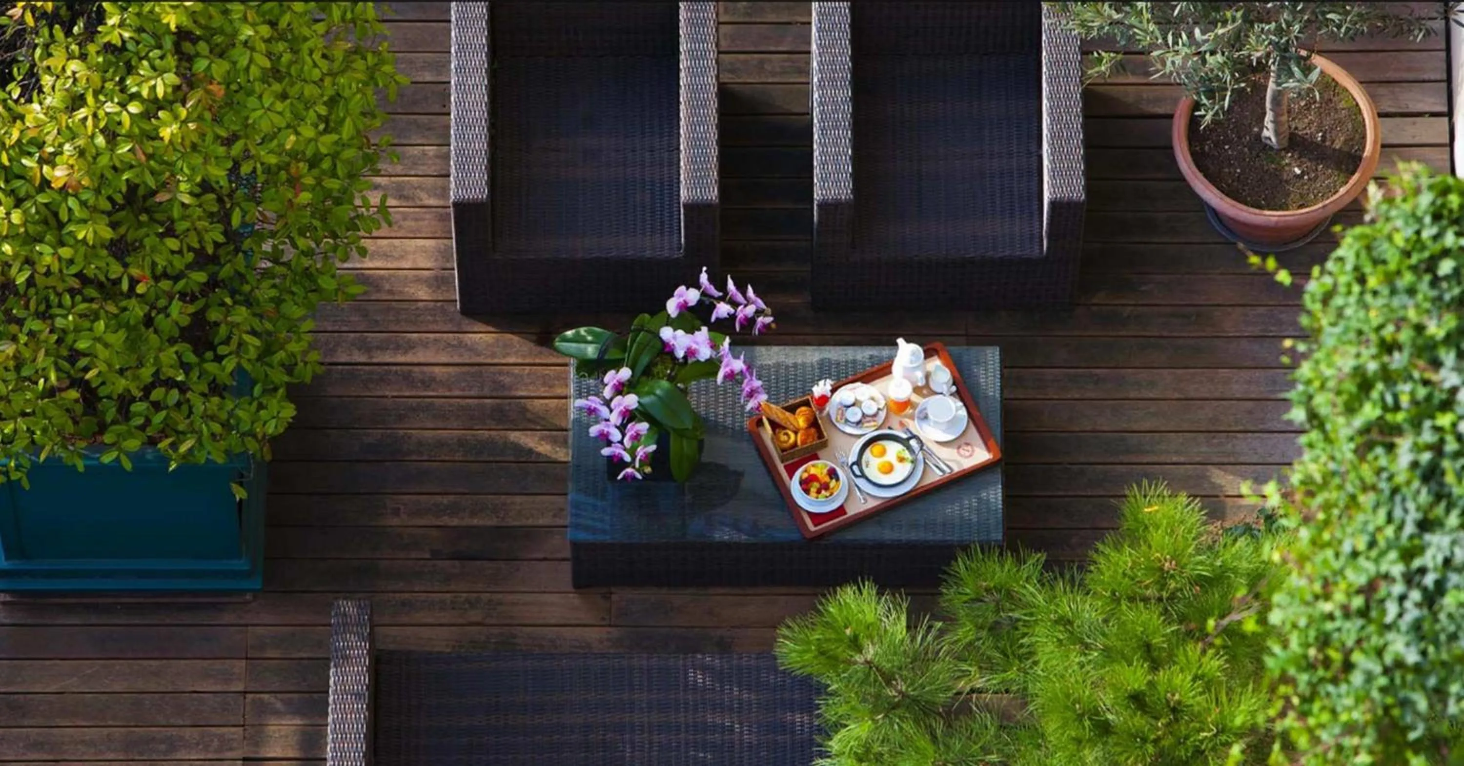 Balcony/Terrace in Hôtel Napoleon Paris