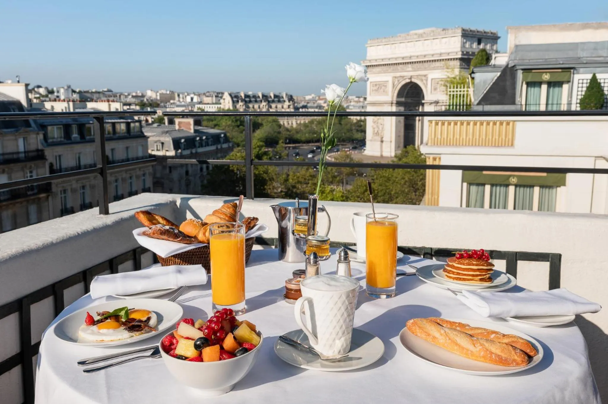 View (from property/room) in Hôtel Napoleon Paris