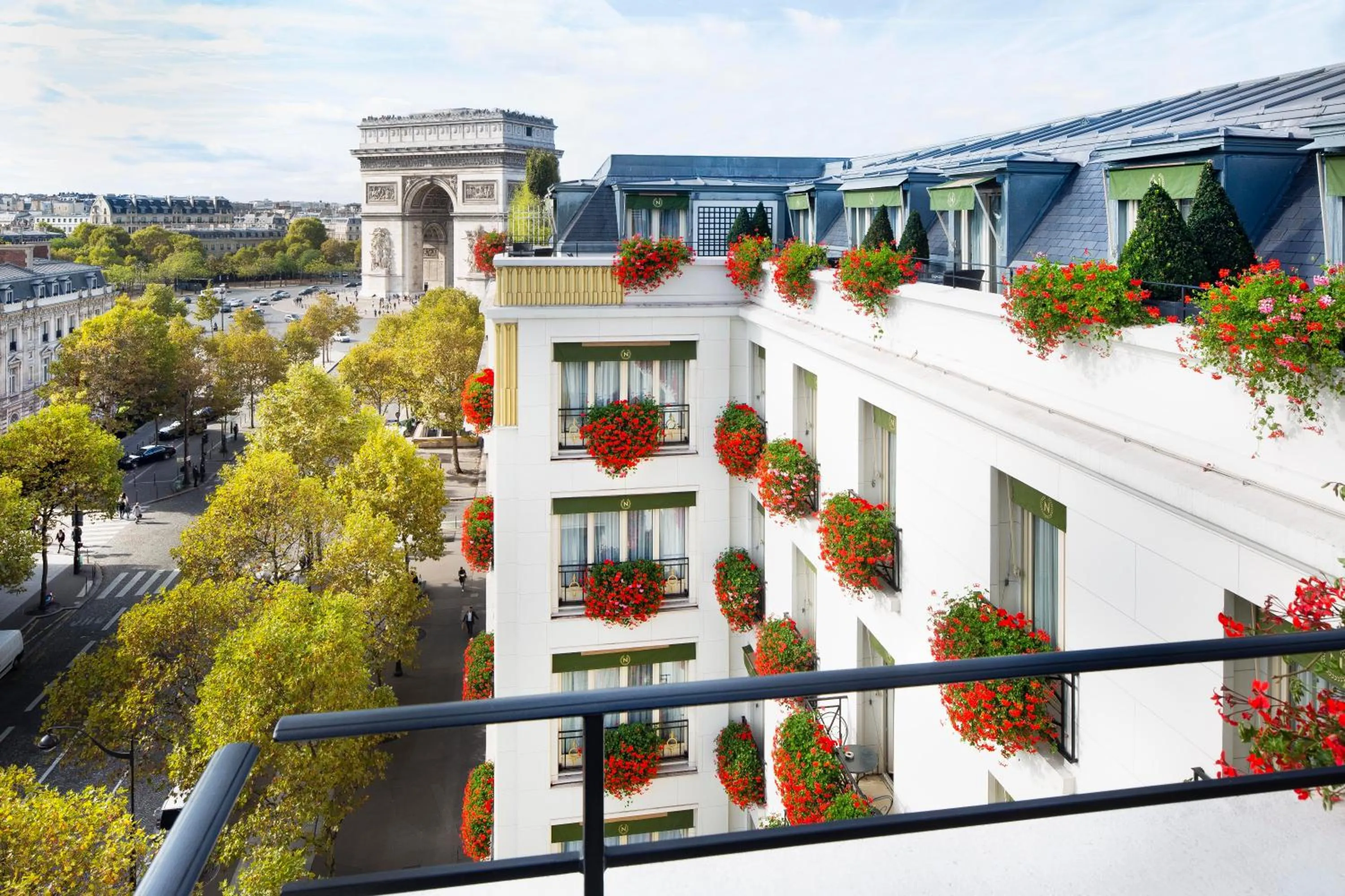 View (from property/room) in Hôtel Napoleon Paris