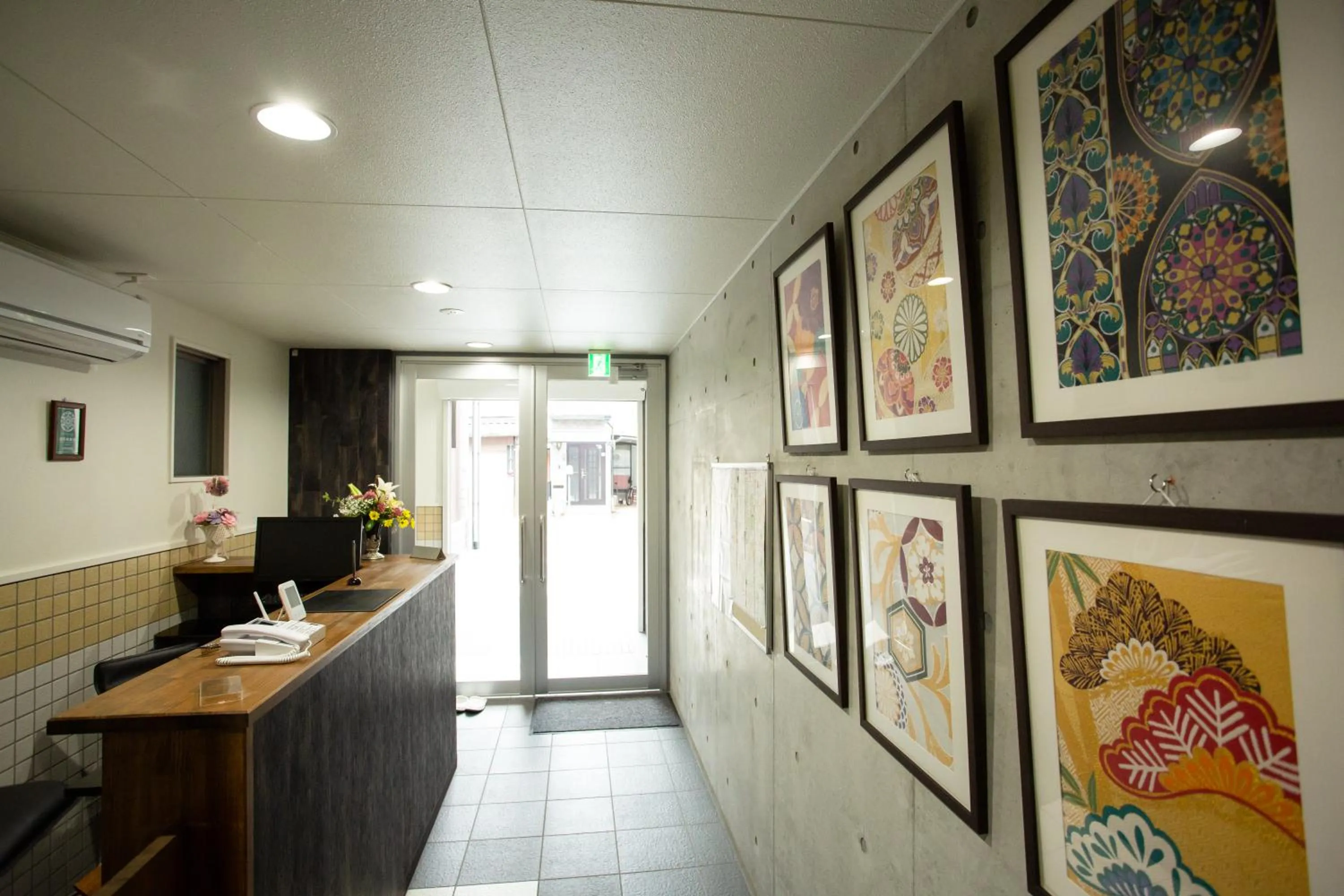 Decorative detail in Rest inn Kyoto