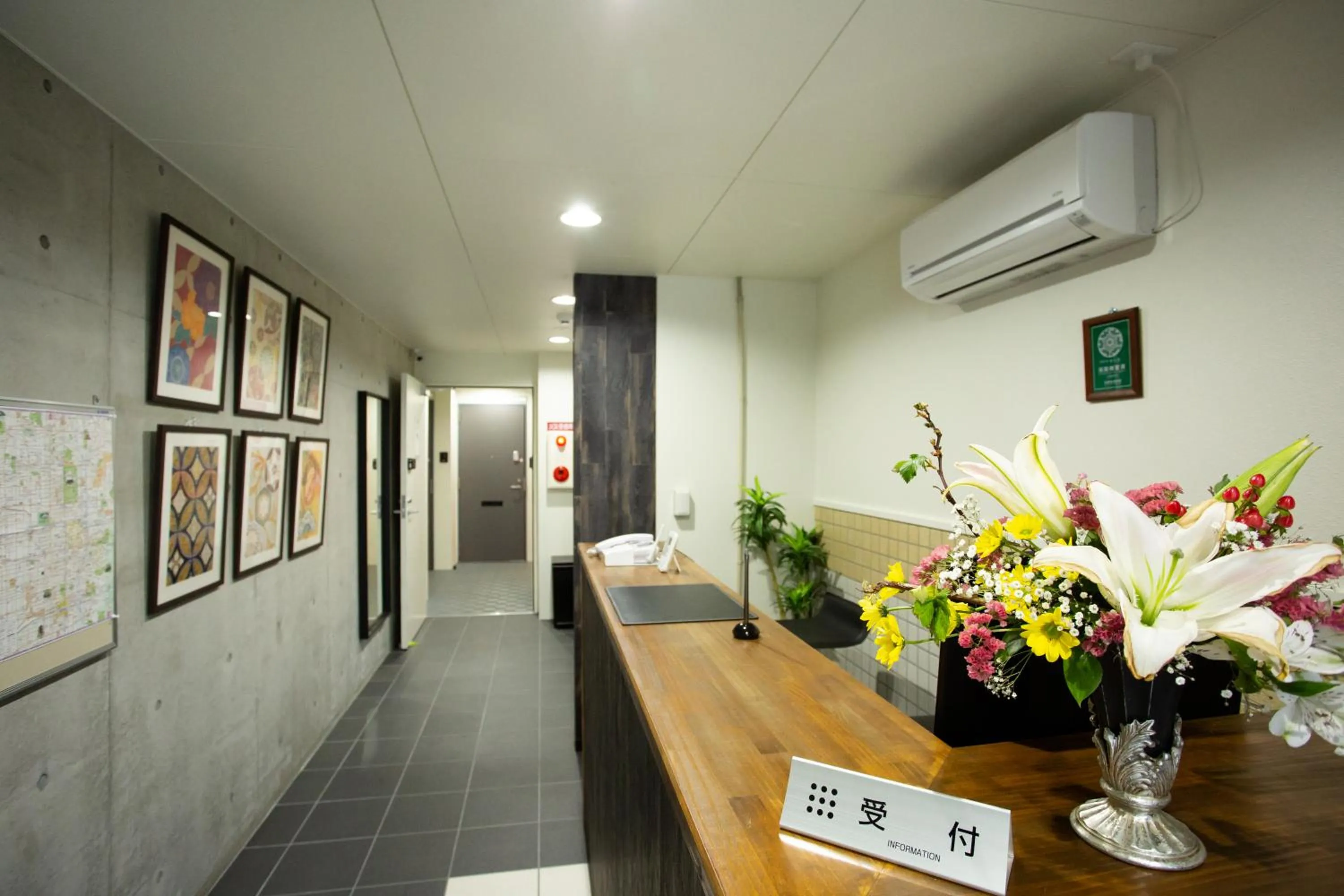 Lobby or reception in Rest inn Kyoto