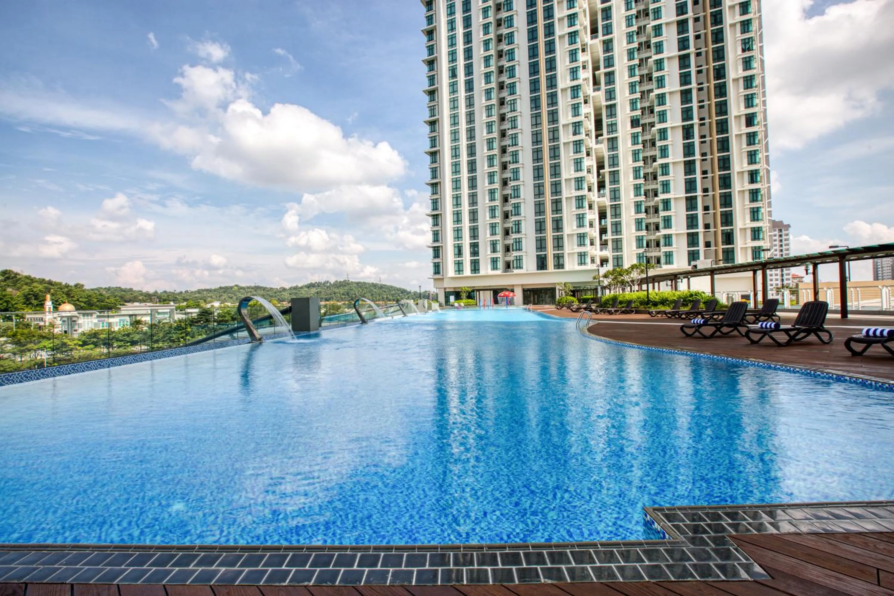 Swimming pool in Mercure Living Putrajaya