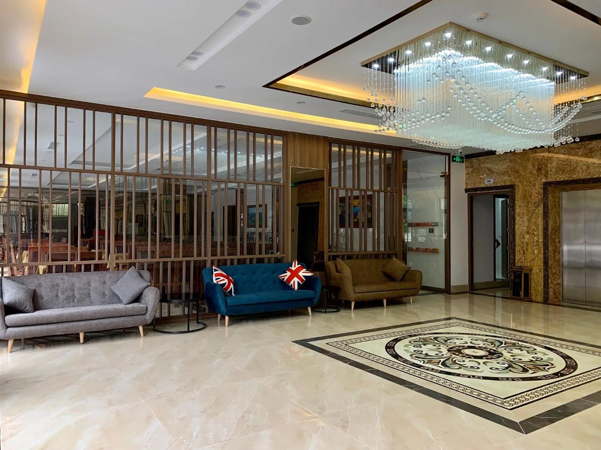 Lobby or reception in Emma Hotel