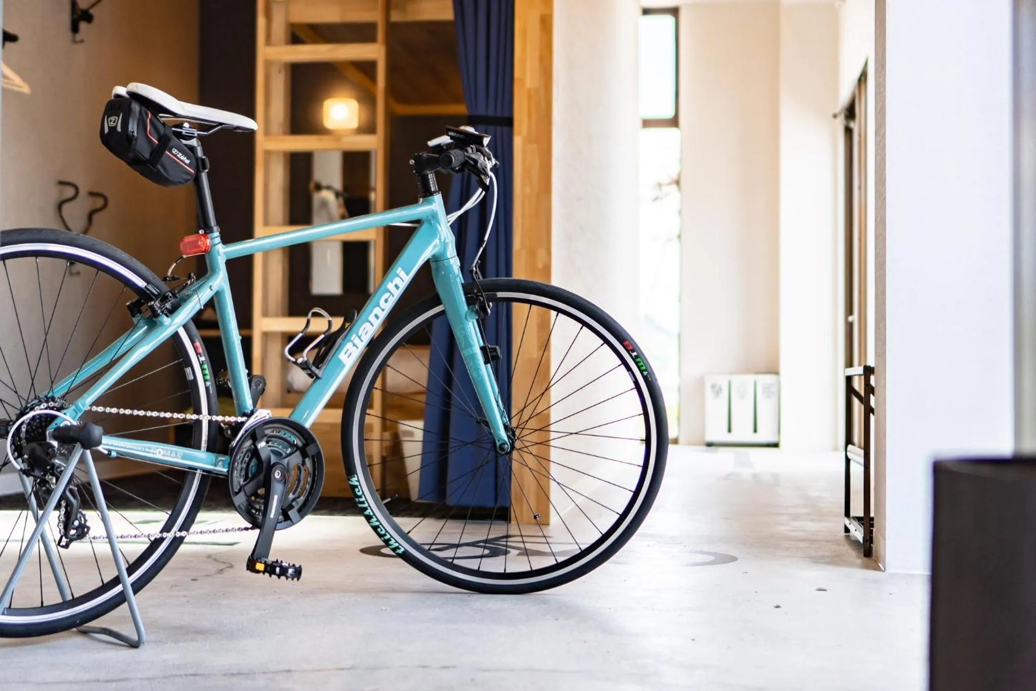 Cycling in I-Link Hostel & Cafe Shimanami