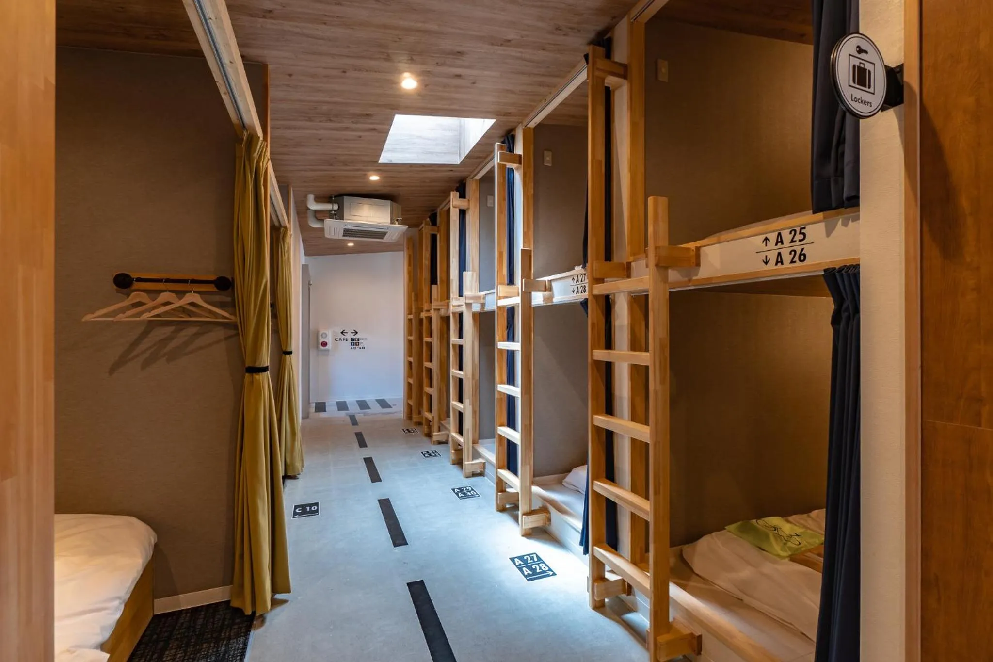 Bathroom, Bed in I-Link Hostel & Cafe Shimanami