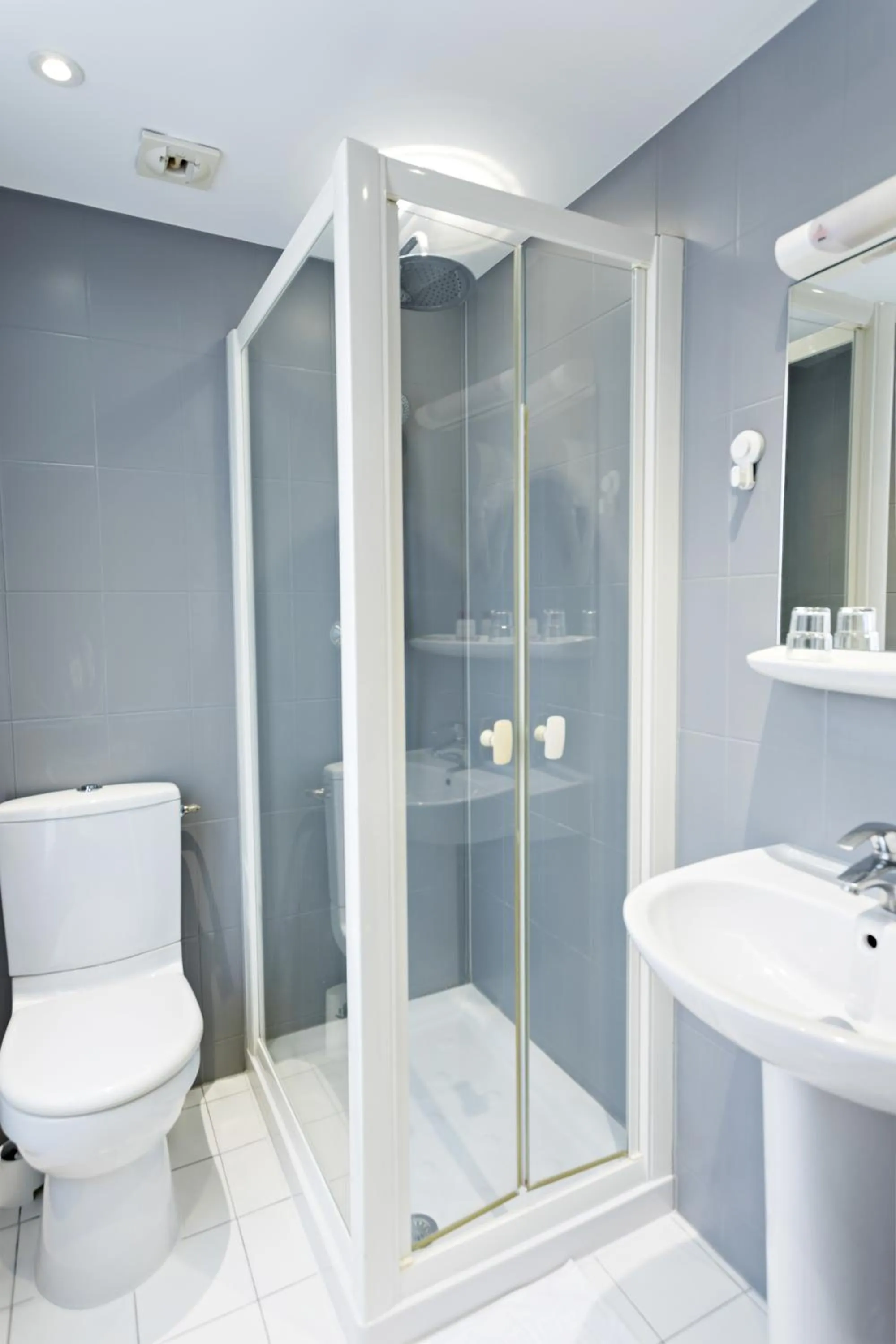 Shower in Modern Hotel