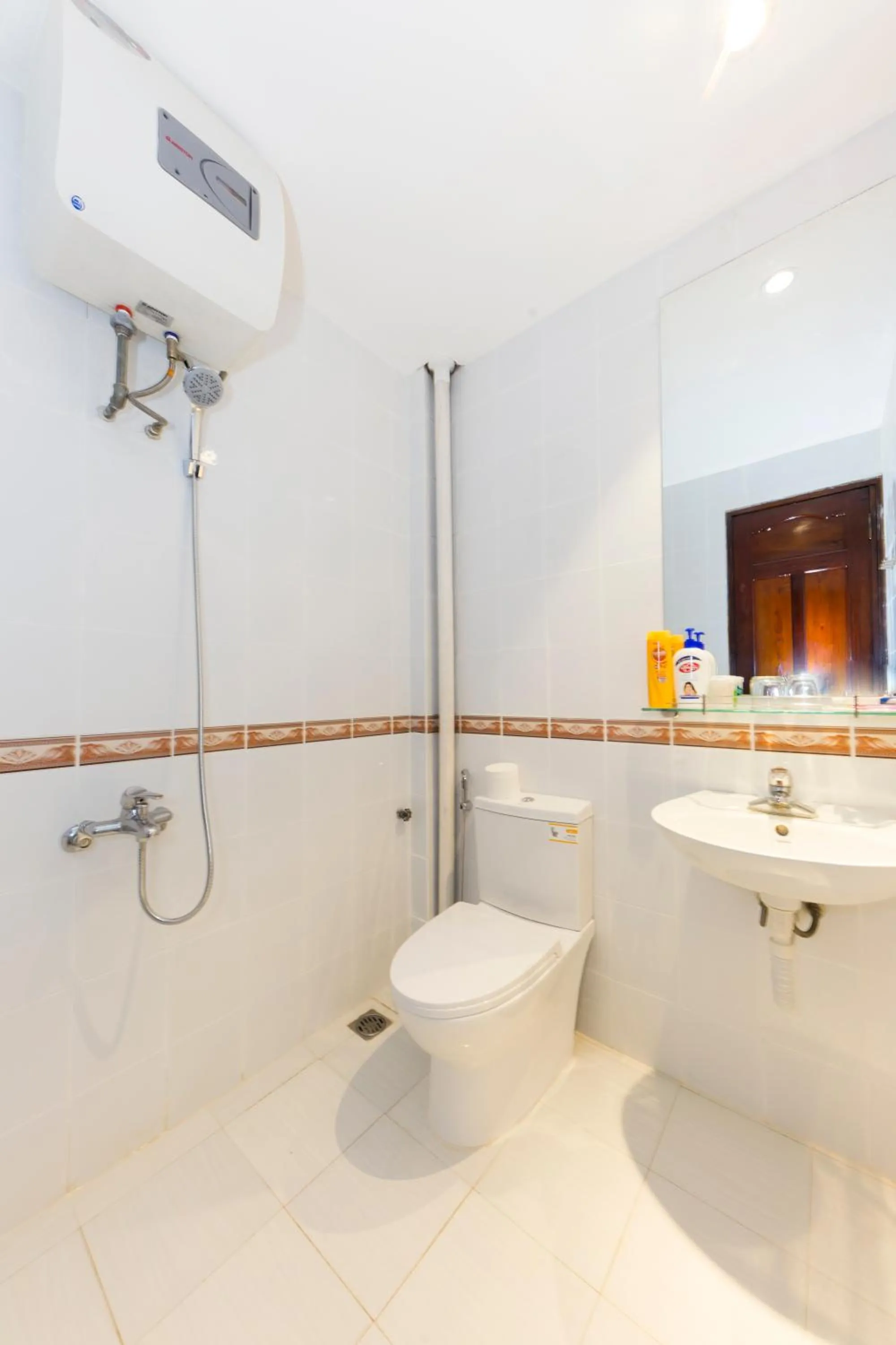 Toilet in Purple Hue Central Hub