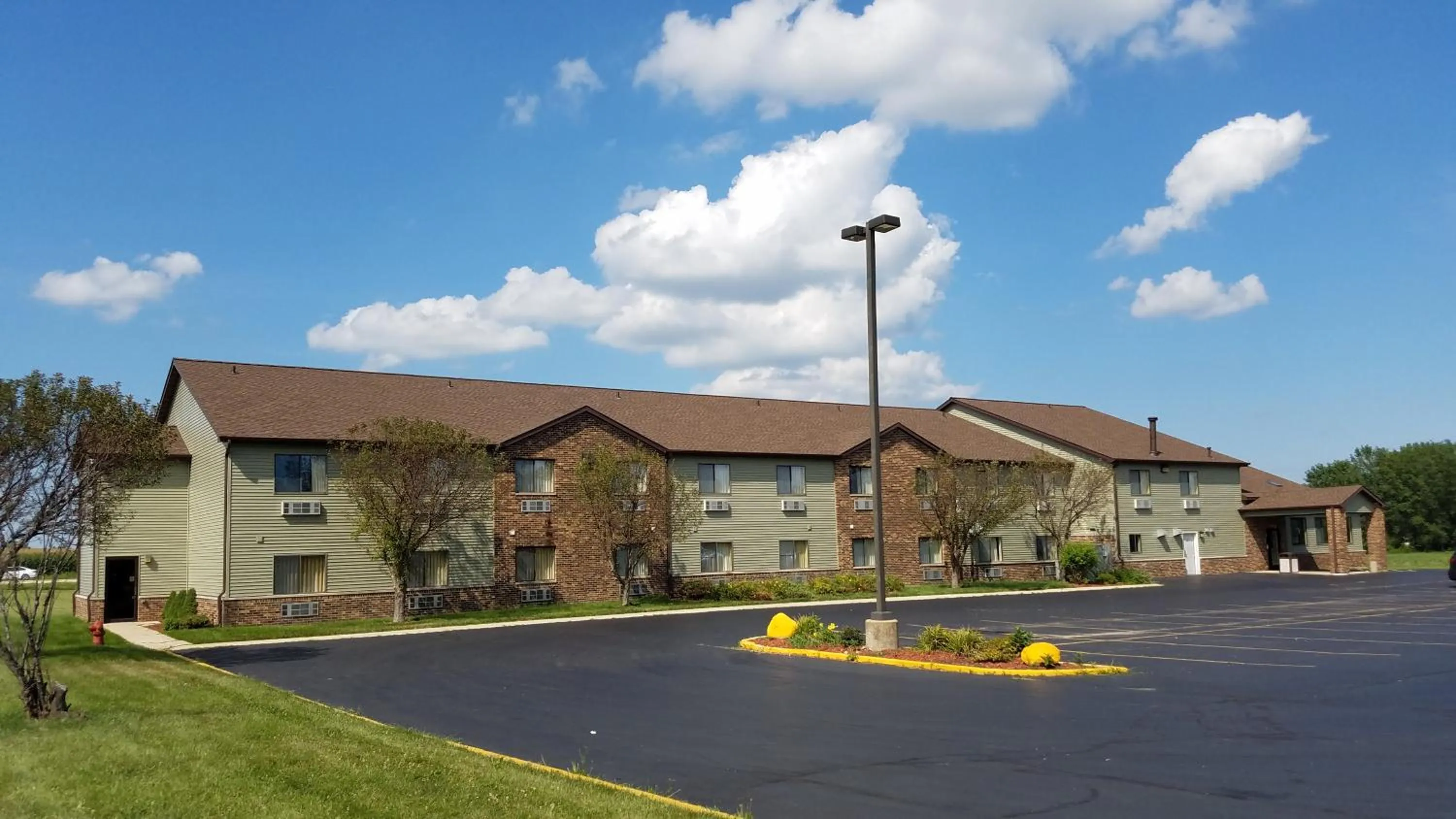 Property building in Super 8 by Wyndham DeKalb IL
