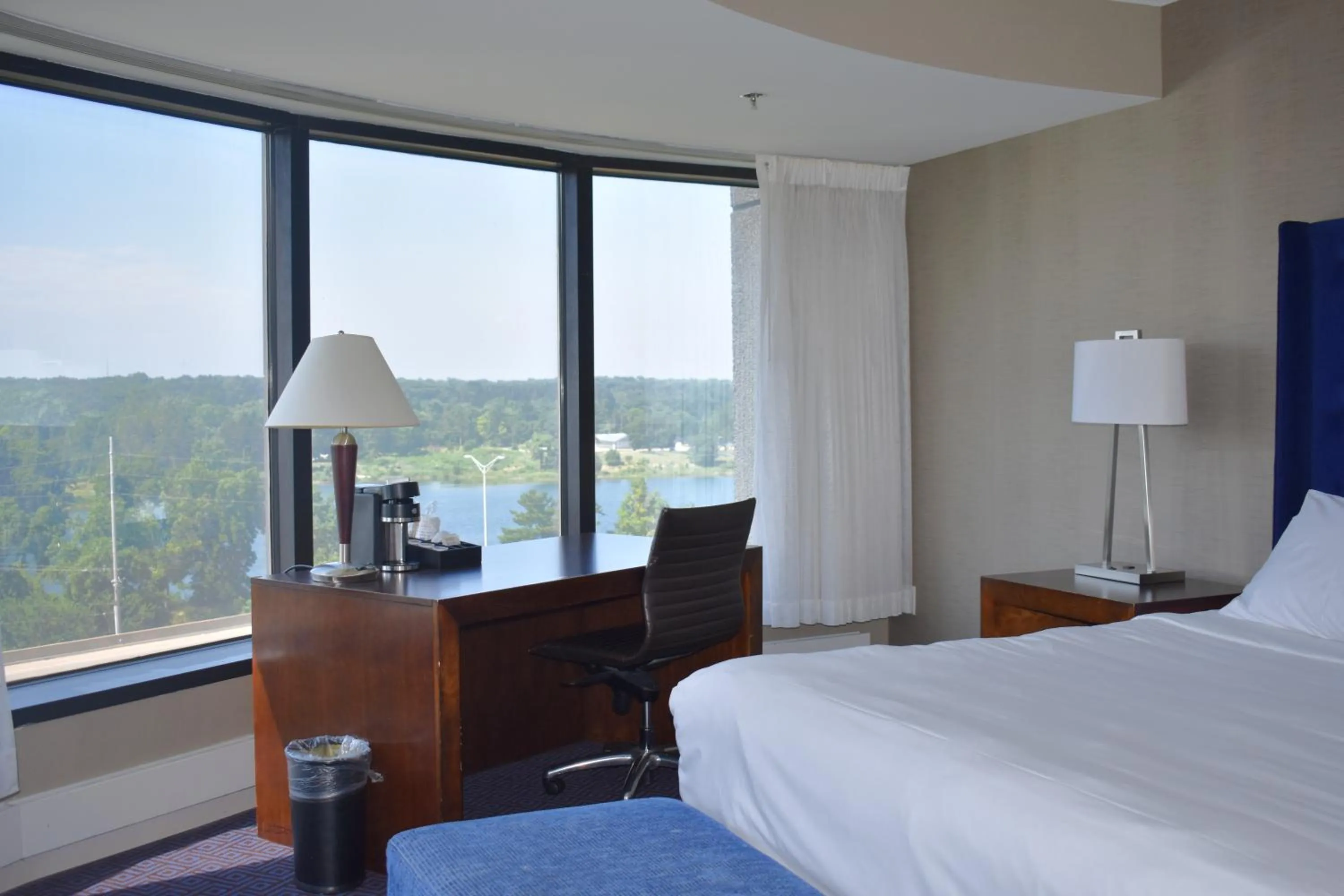 View (from property/room), Bed in Hyatt Regency Lisle near Naperville