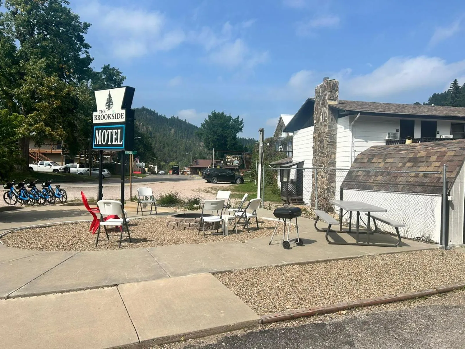 Area and facilities in The Brookside Motel by Belvilla Keystone Near Mt Rushmore