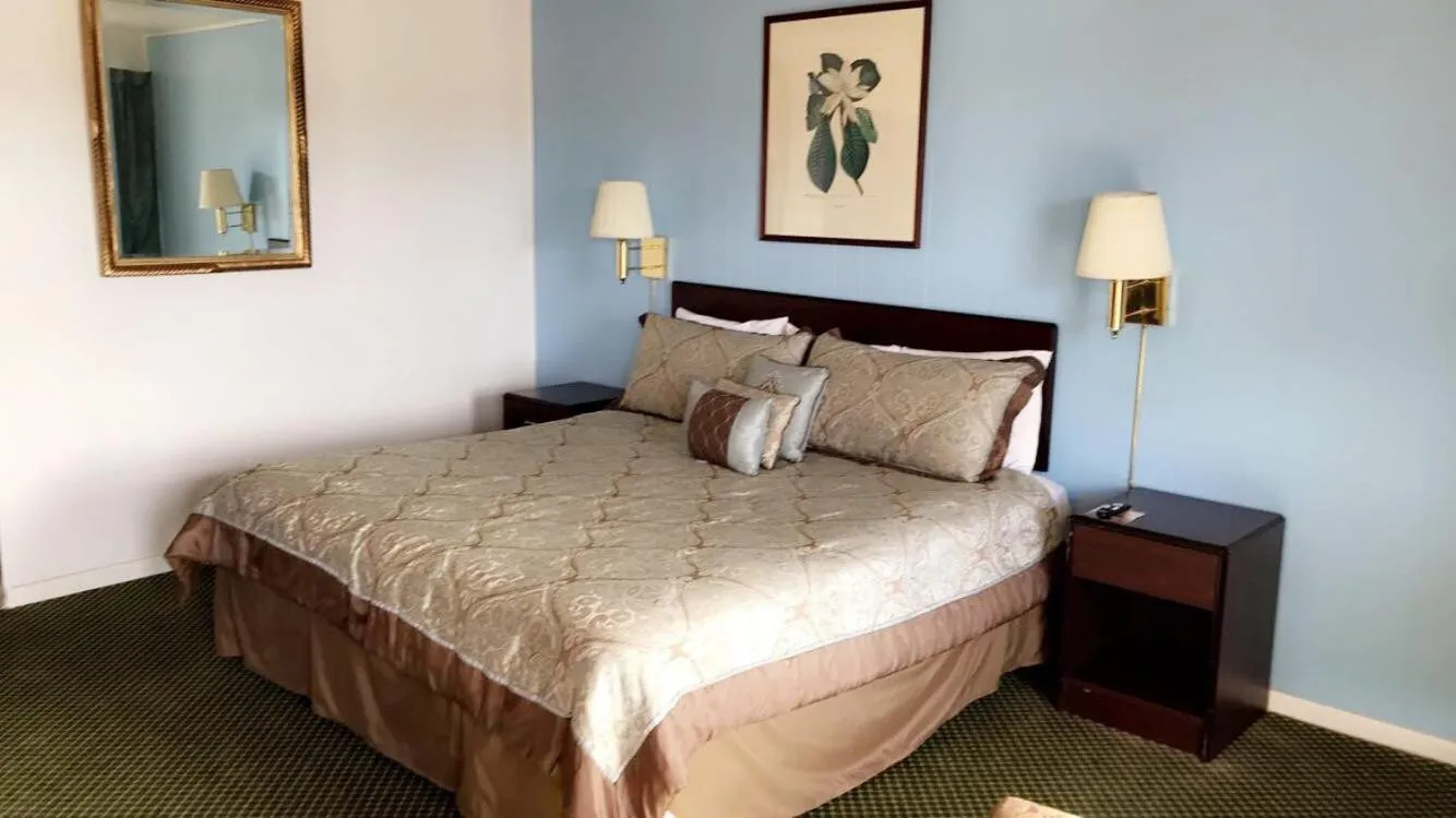 Bed in Village Inn Salina