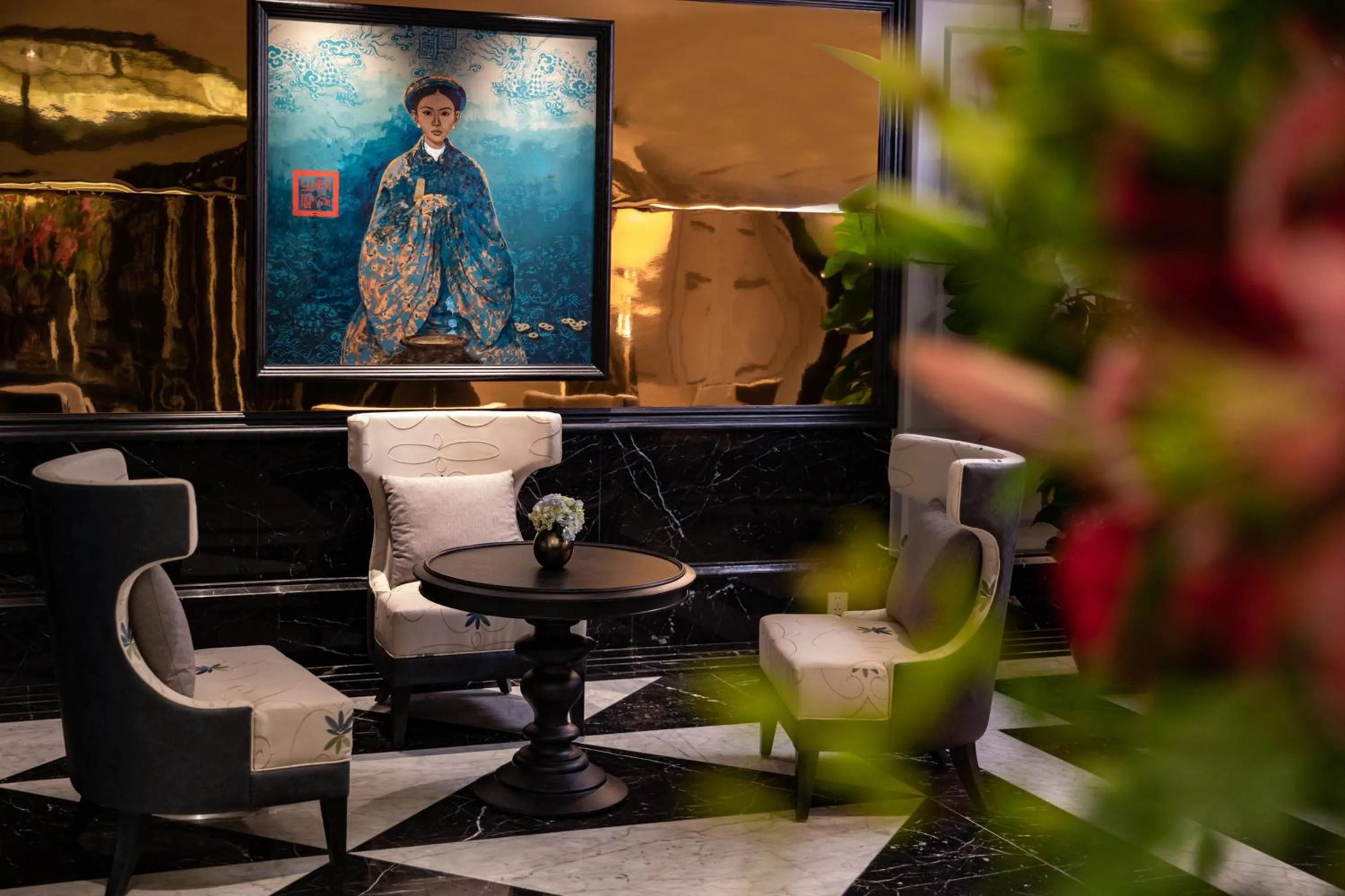 Seating area in La Sinfonía del Rey Hotel & Spa