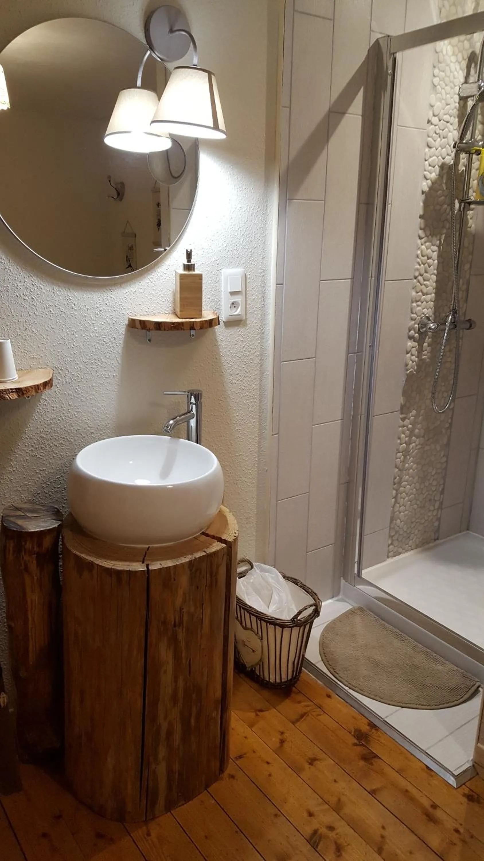 Bathroom in Les Iris Chambres d’hôte