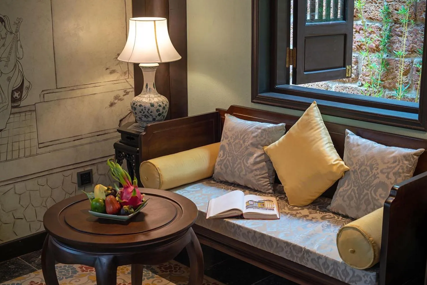 Living room in Ancient Huế Garden Houses