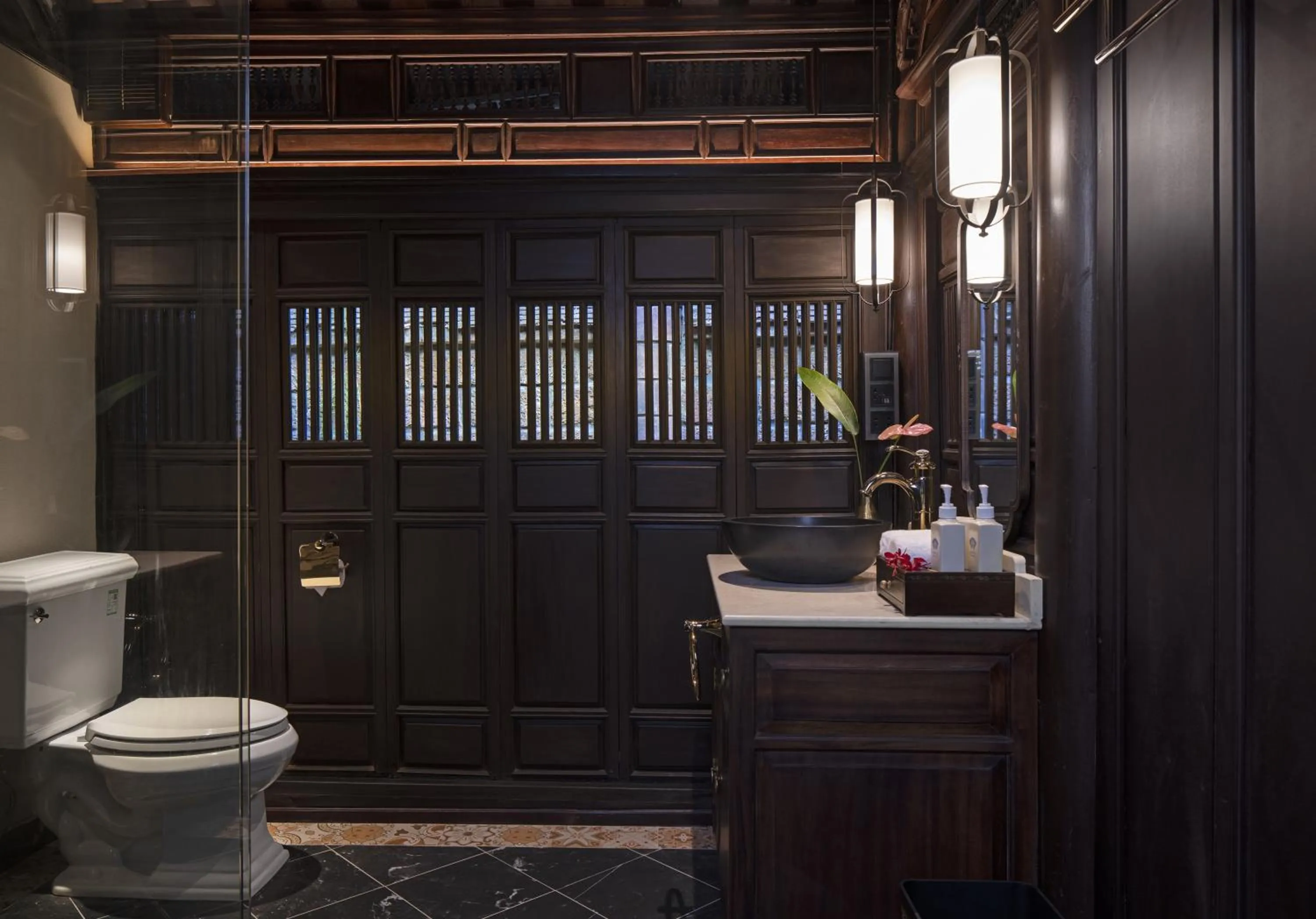 Toilet in Ancient Huế Garden Houses