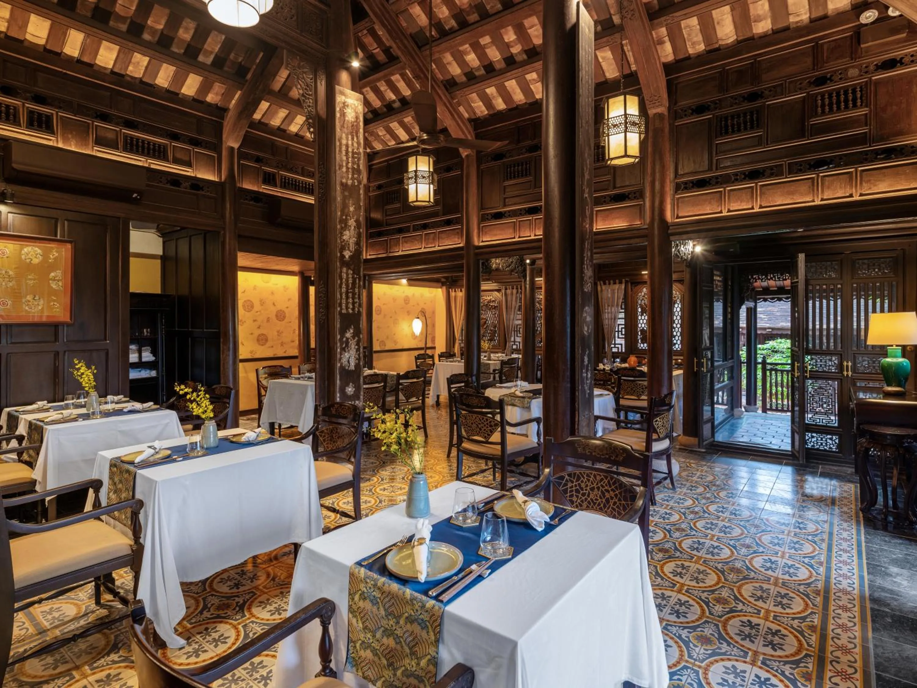 Restaurant/places to eat in Ancient Huế Garden Houses