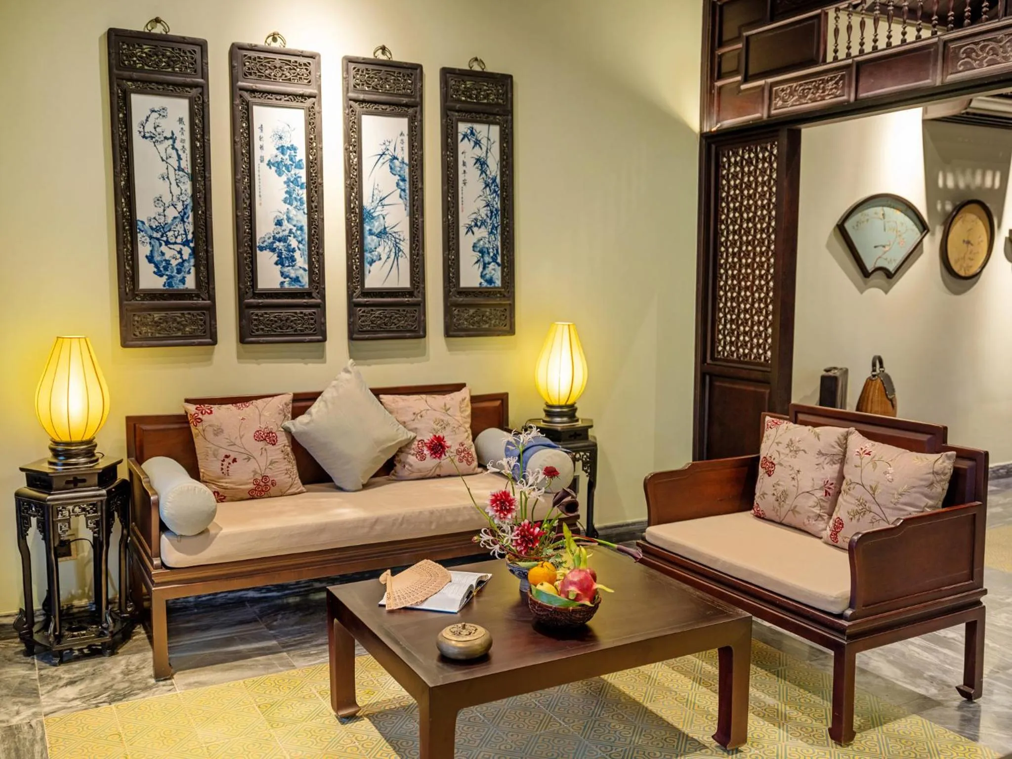 Living room in Ancient Huế Garden Houses
