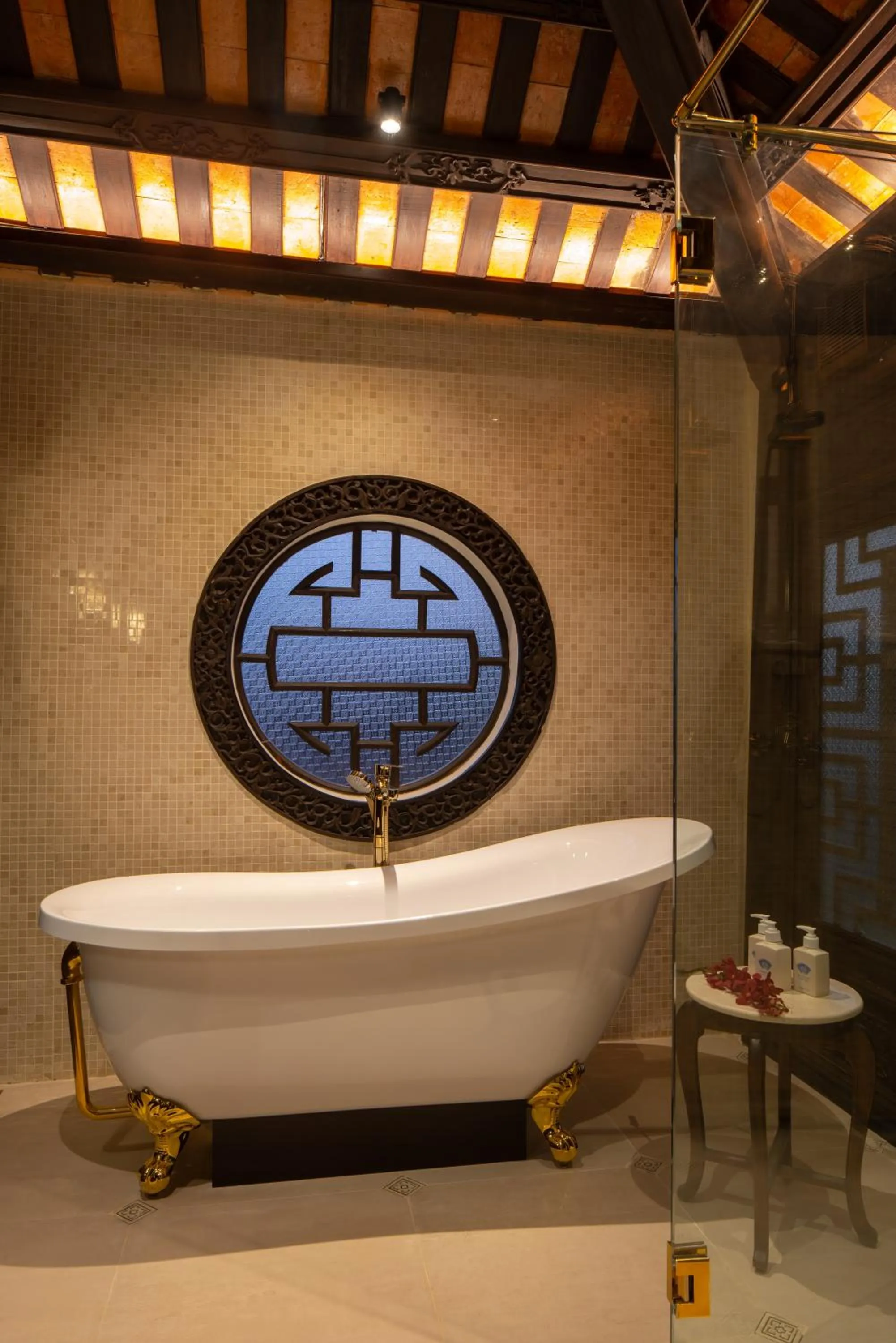 Bath in Ancient Huế Garden Houses