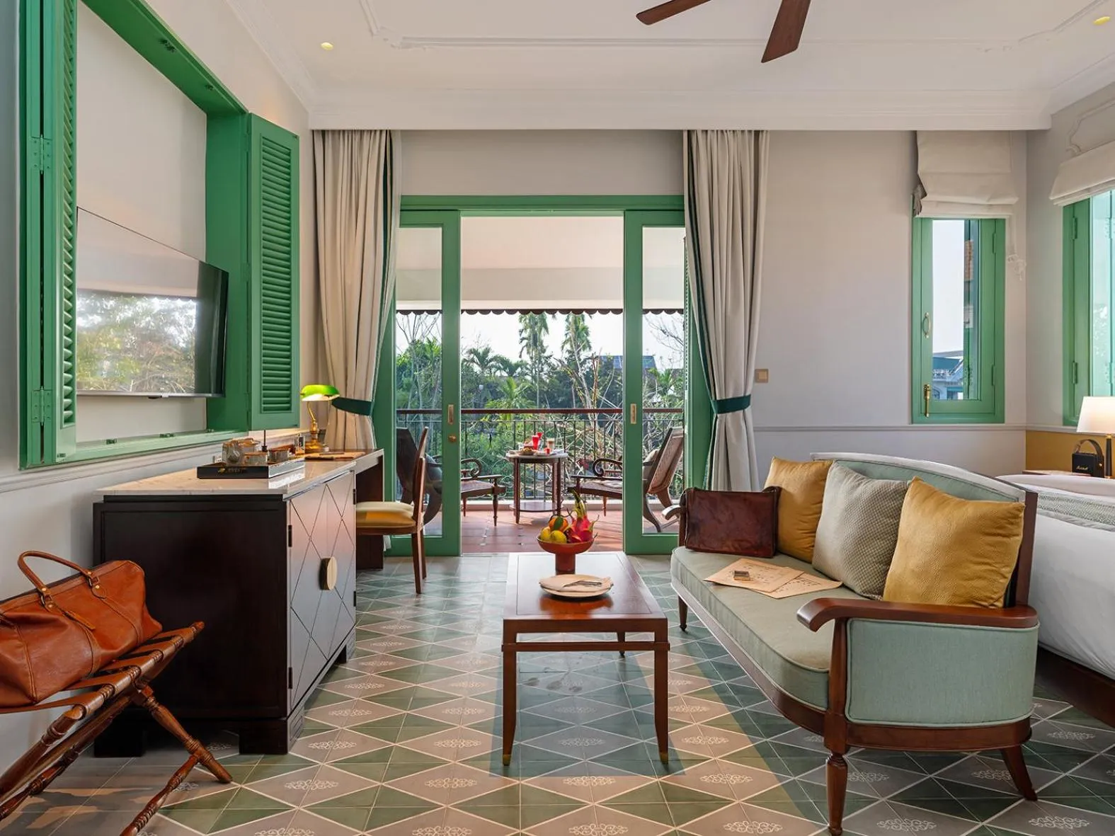 Living room in Ancient Huế Garden Houses